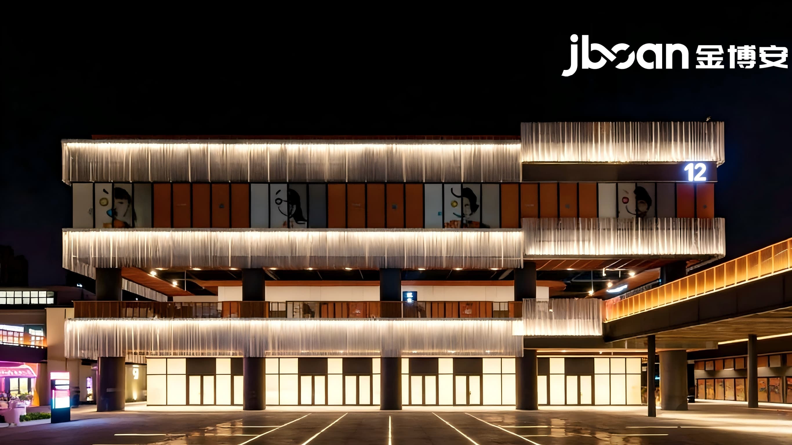 JBOAN金博安：全彩霓虹灯市政亮化工程灯具热门供应商