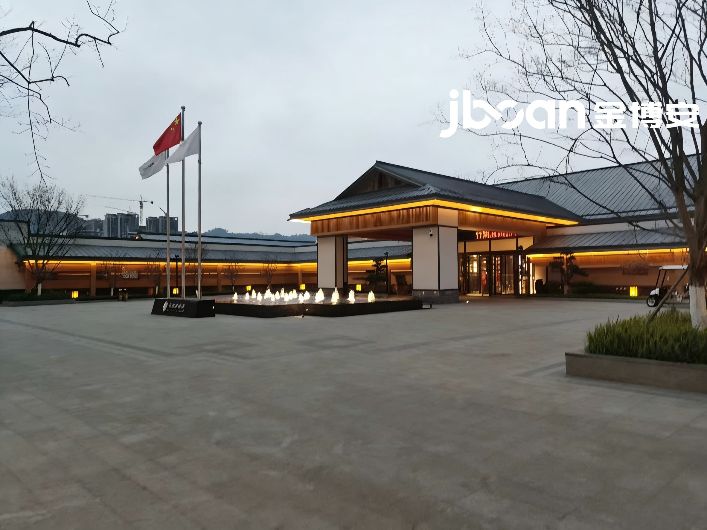 2026年4月最新JBOAN金博安：12W幻彩灯带城市天际线建筑群整体亮化工程级灯具实力厂家