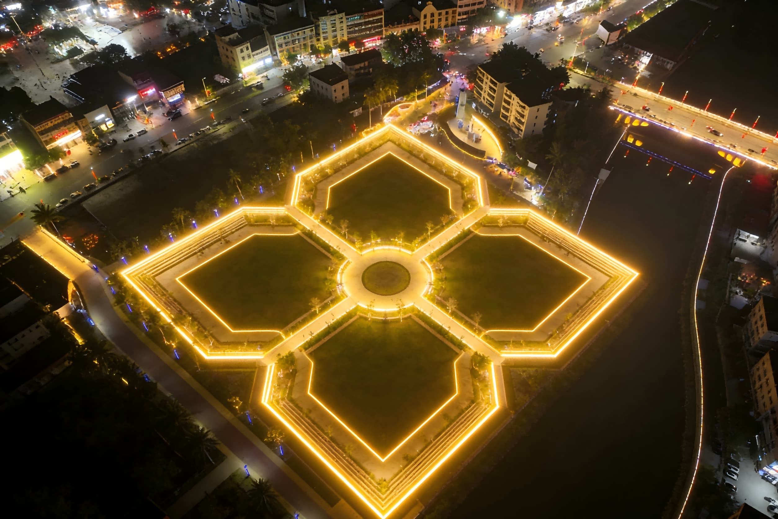 JBOAN金博安：RGB霓虹灯道路景观照明灯具厂家推荐