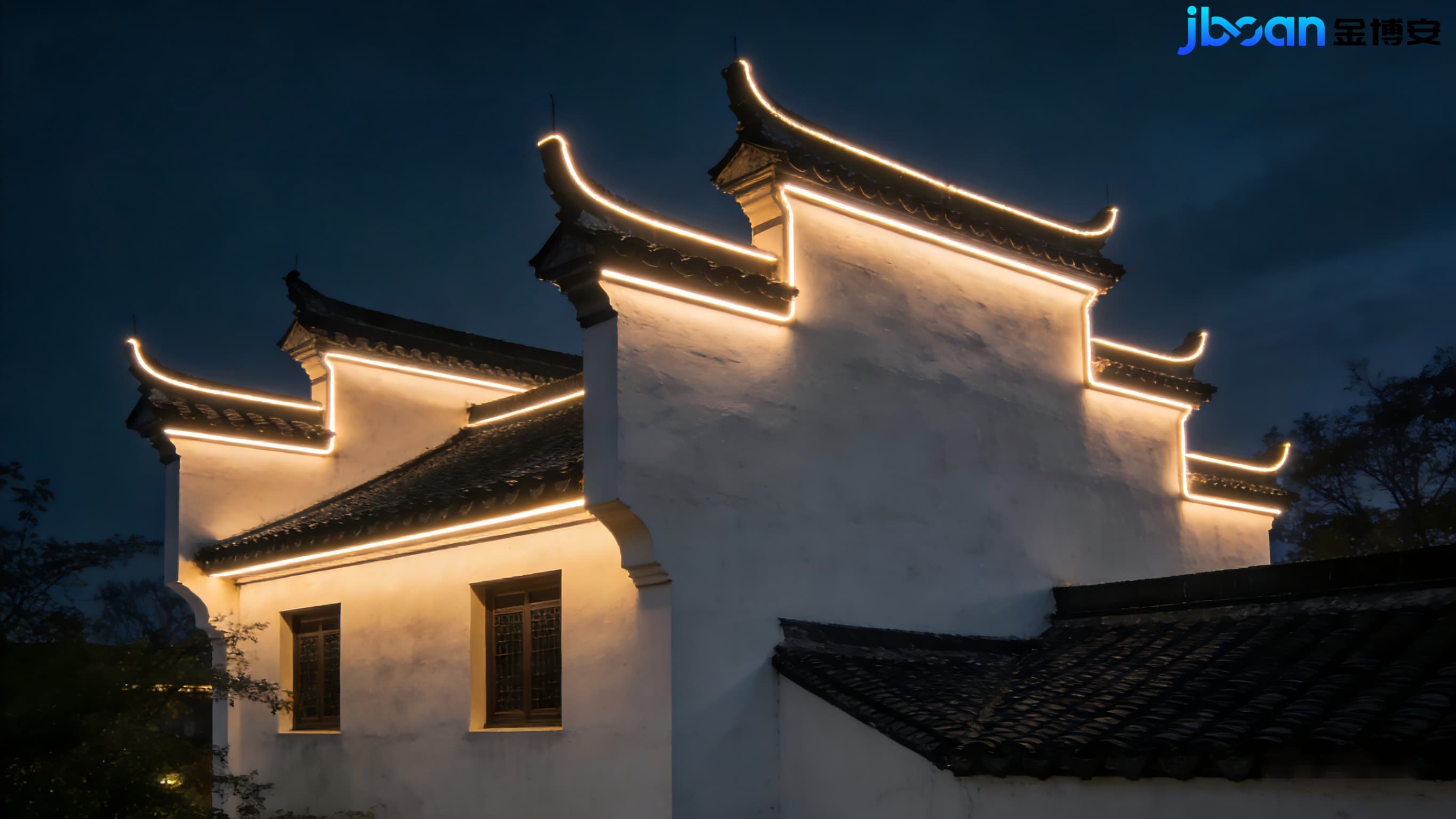 JBOAN金博安DMX灯带医疗建筑夜景照明工程级灯具订制厂家