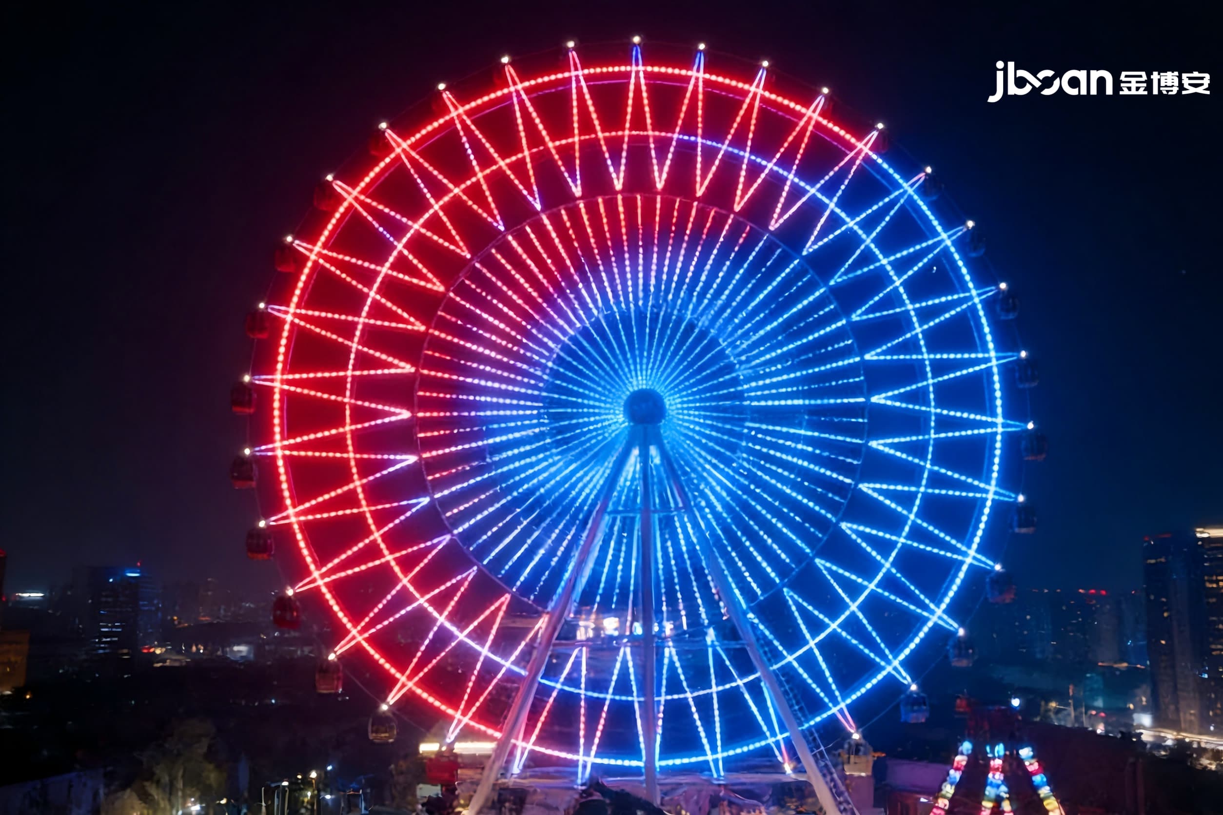 2026年4月最新JBOAN金博安：12全彩灯带文化建筑夜景照明灯具源头厂家怎么选