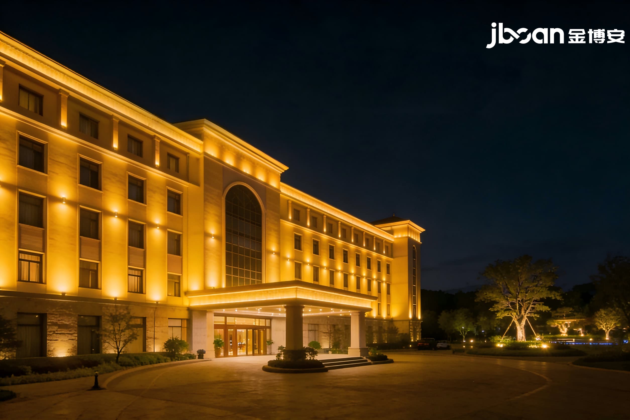 JBOAN金博安LED霓虹灯民居建筑夜景照明工程级灯具生产厂商