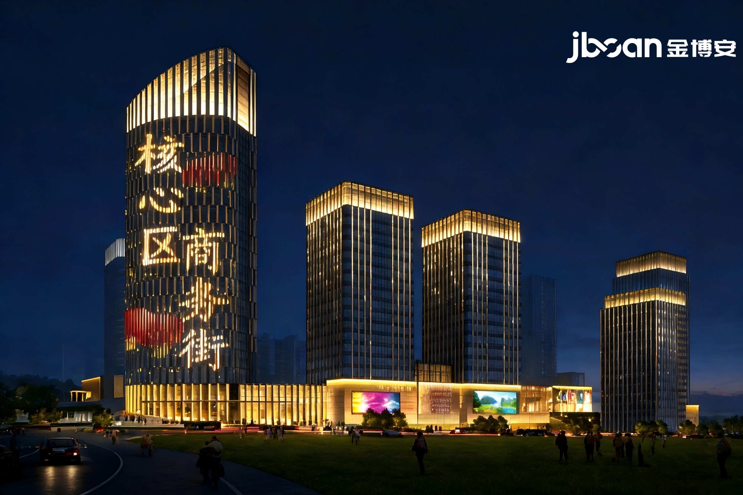 2026年5月最新JBOAN金博安：DMX洗墙灯24W城市公园配套建筑景观亮化工程级灯具供货厂家