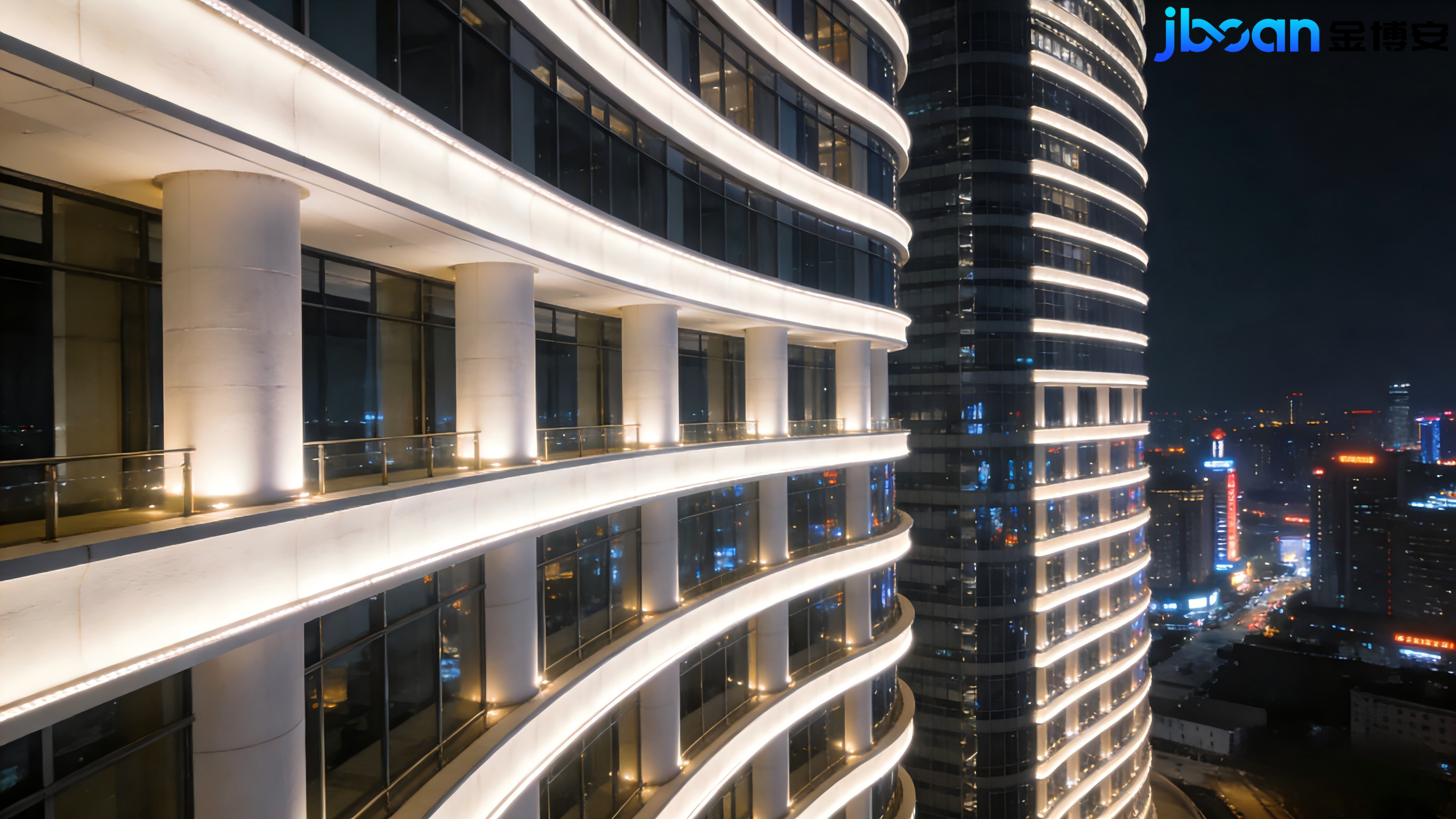 JBOAN金博安RGBW灯带楼宇亮化灯具厂家排名