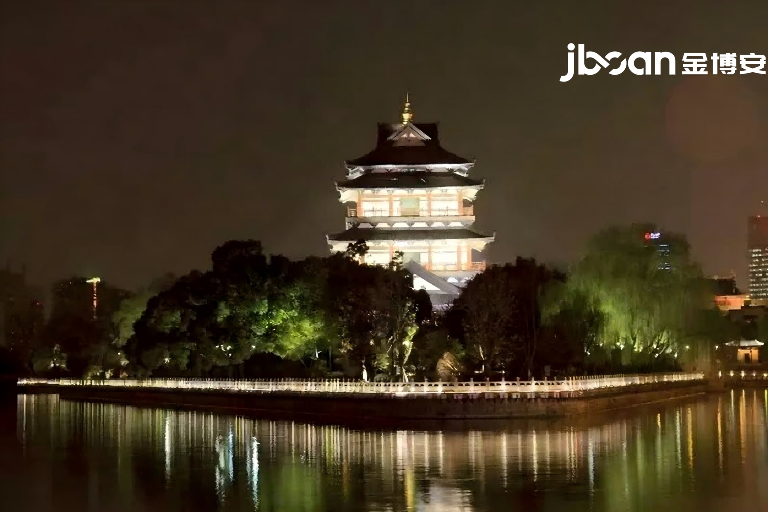 JBOAN金博安：全彩灯带建筑夜景照明工程级灯具供应厂家