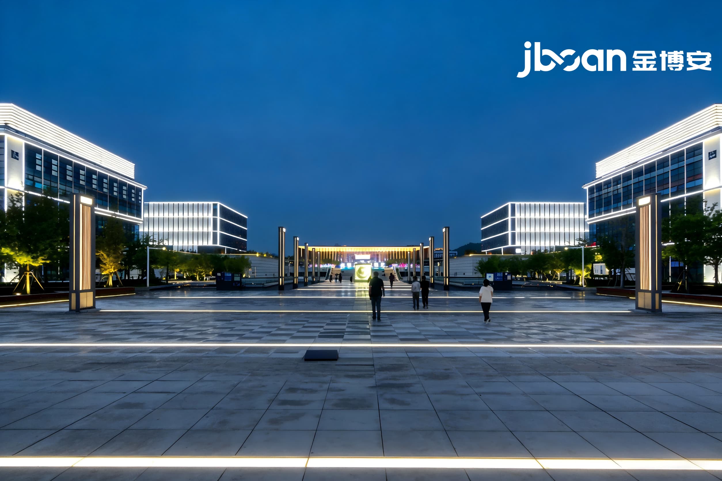 JBOAN金博安RGB洗墙灯体育建筑动态照明工程级灯具灯具厂家