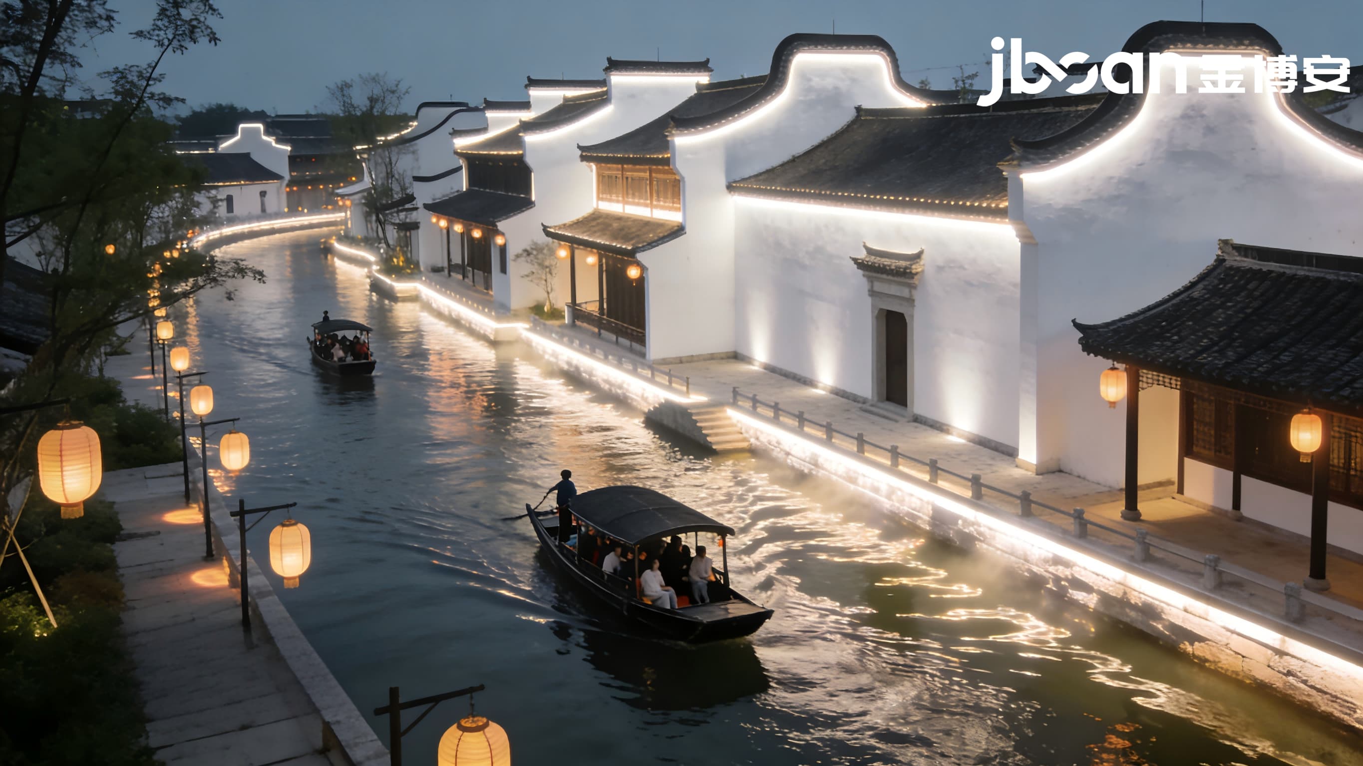 2026年4月最新JBOAN金博安：RGBW灯带12W广场夜景照明工程级灯具生产厂商