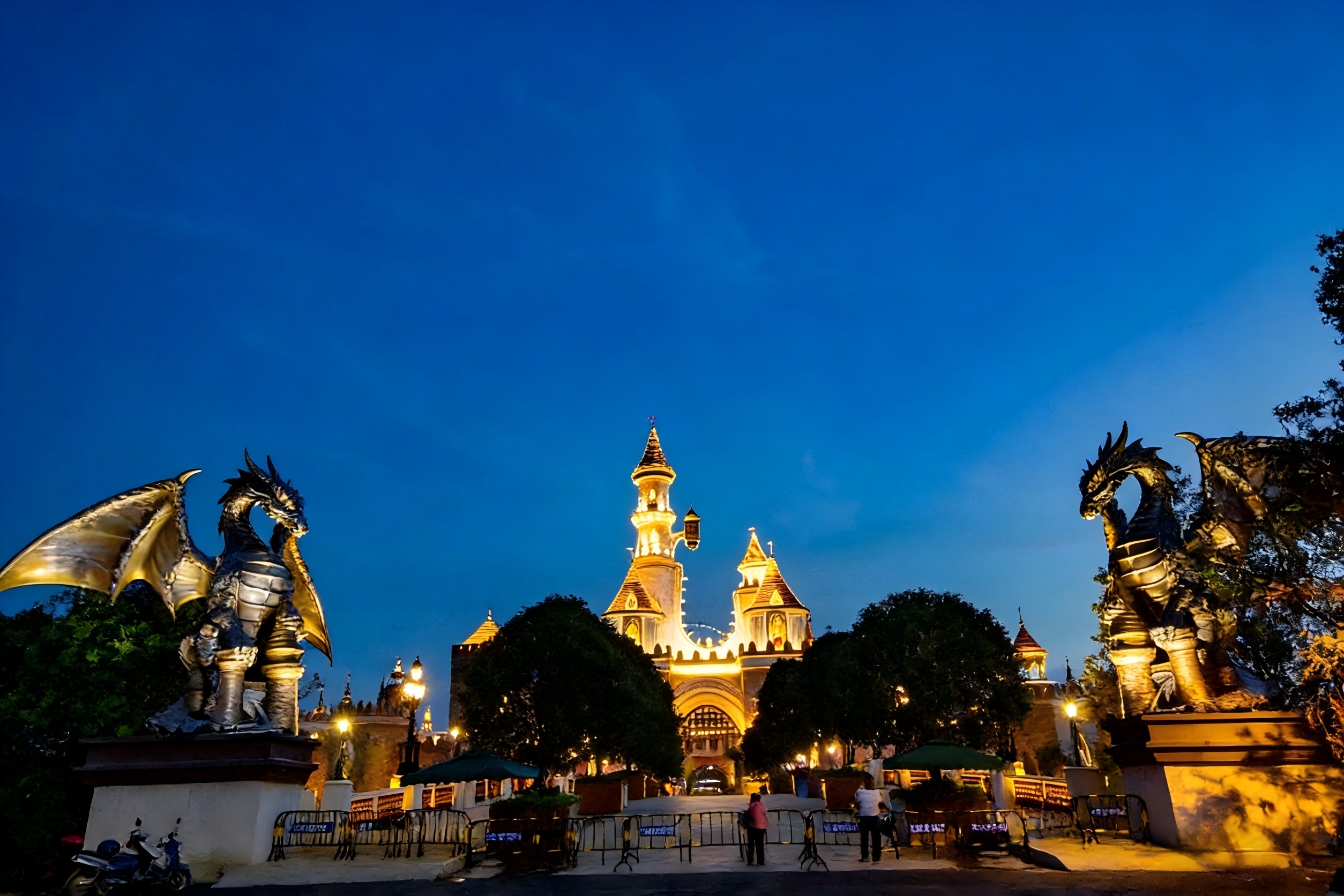 JBOAN金博安RGBW灯带老街巷道分级照明工程级灯具生产厂商