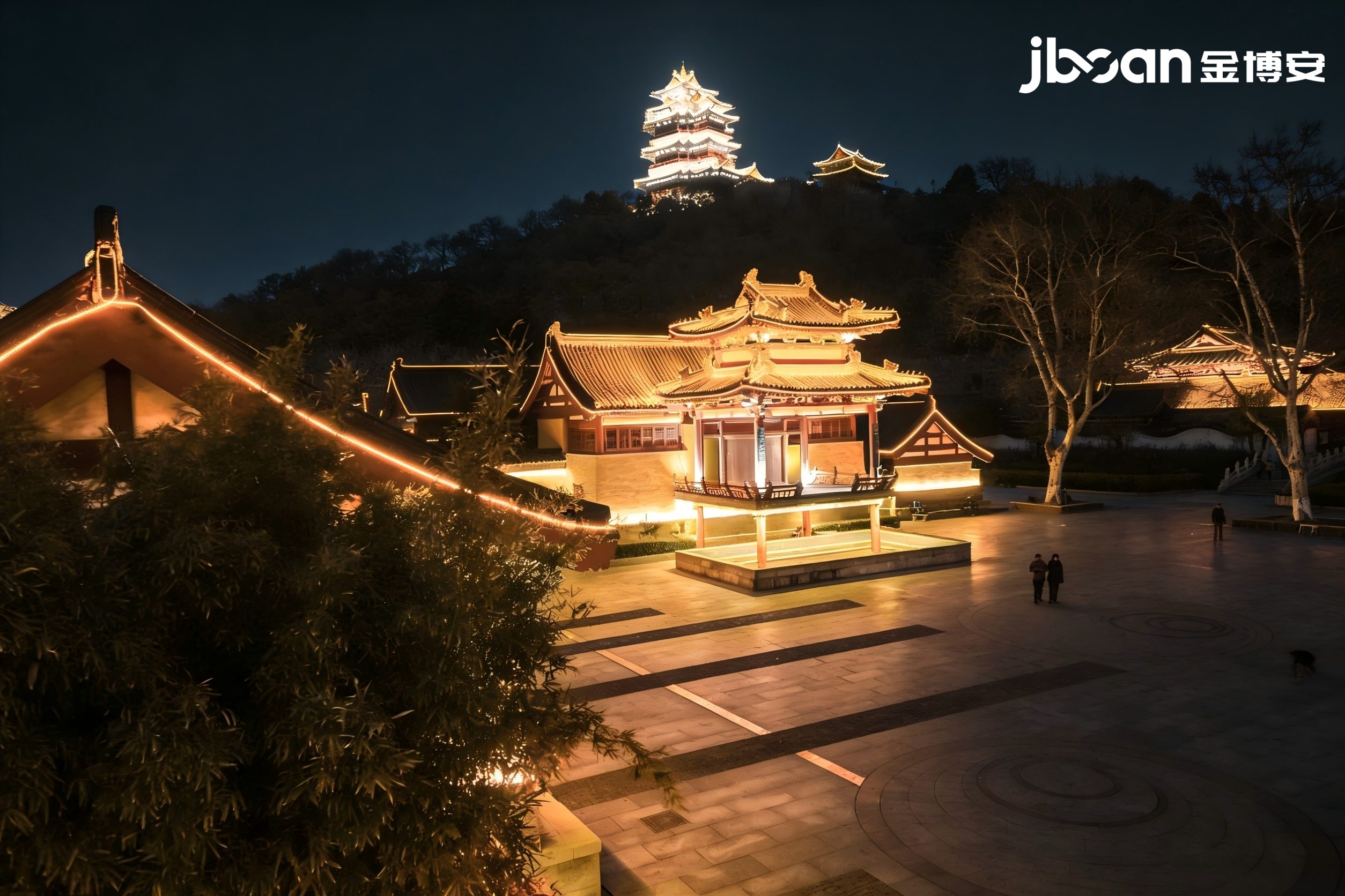 JBOAN金博安：柔性洗墙灯楼宇亮化工程级灯具制造工厂