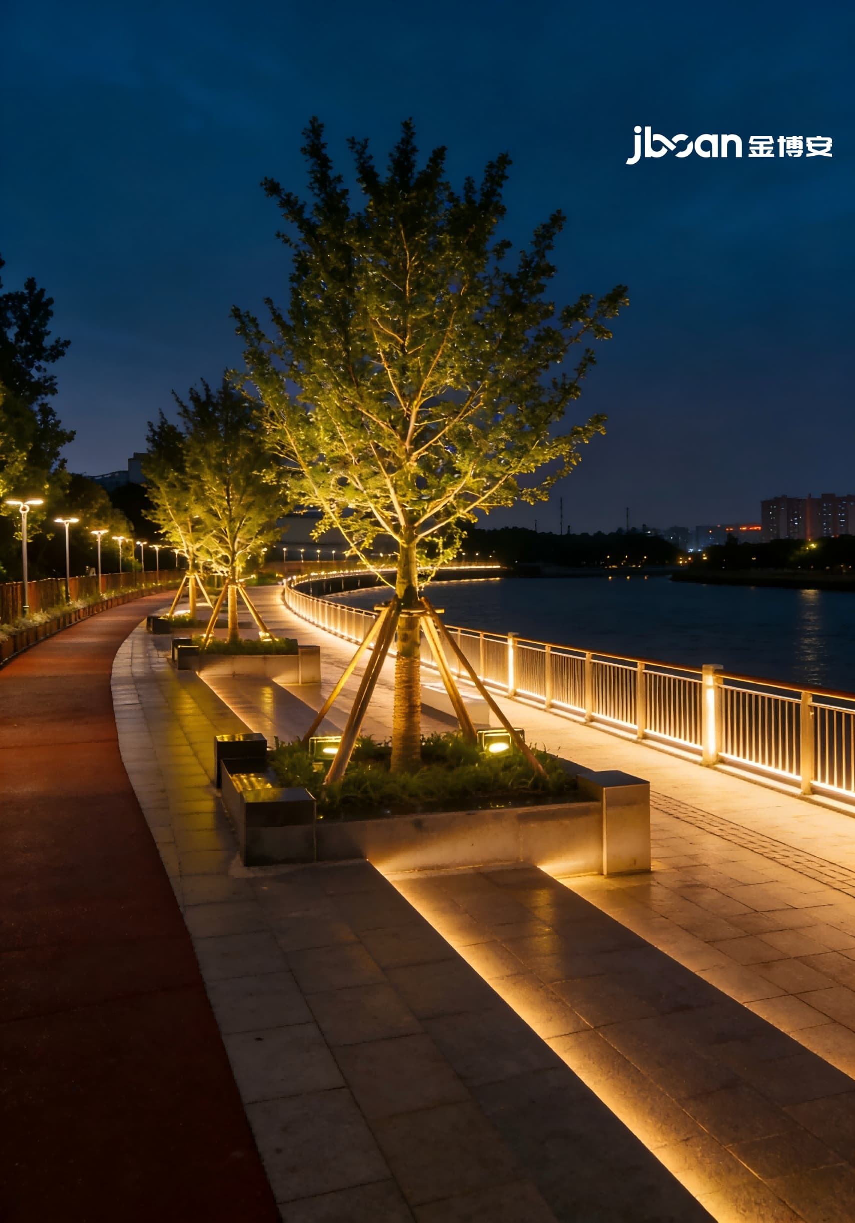 JBOAN金博安亮化工程洗墙灯工程亮化工程级灯具实力厂家