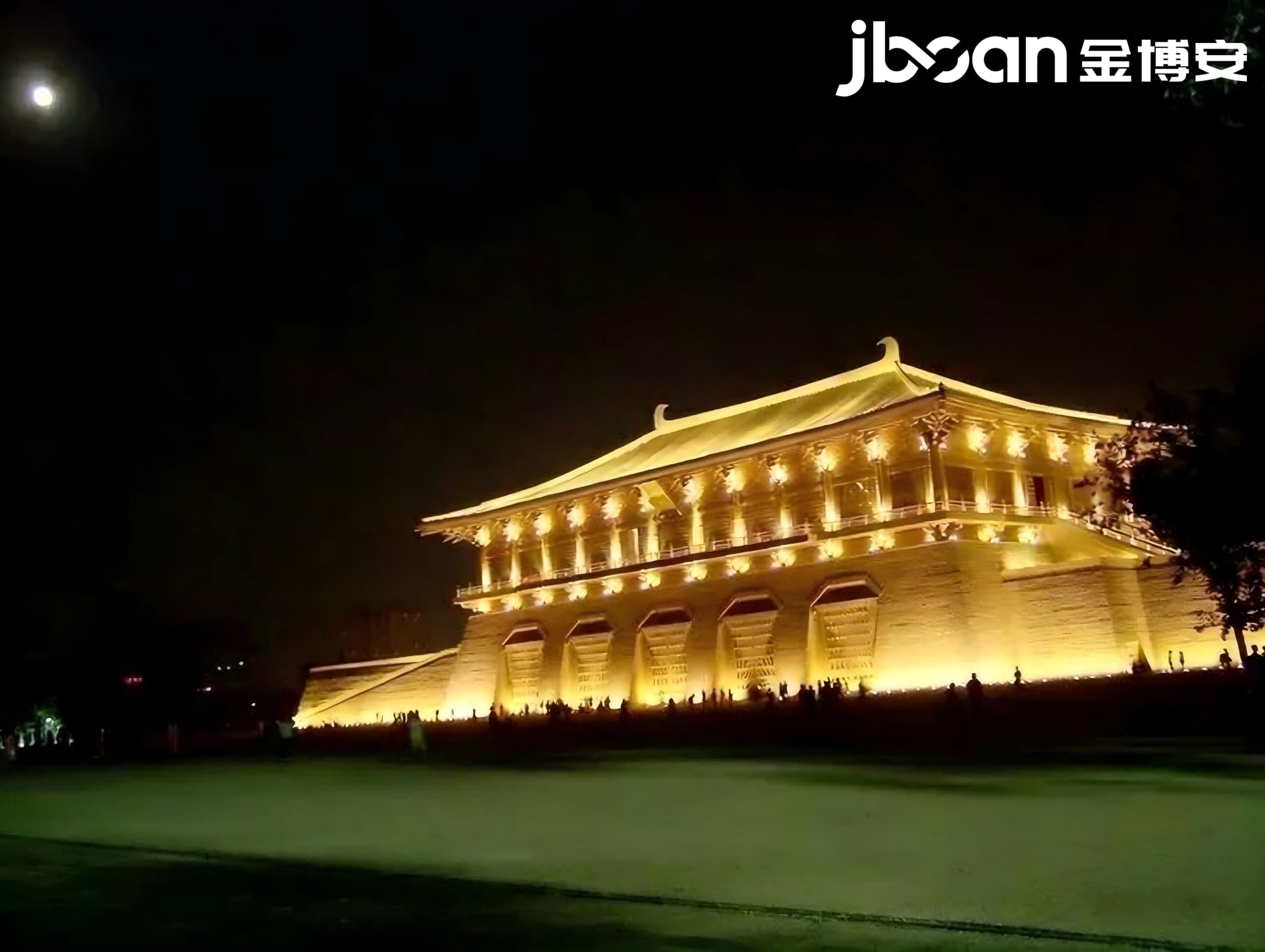 JBOAN金博安全彩灯带雕塑艺术品夜景照明工程级灯具供应商