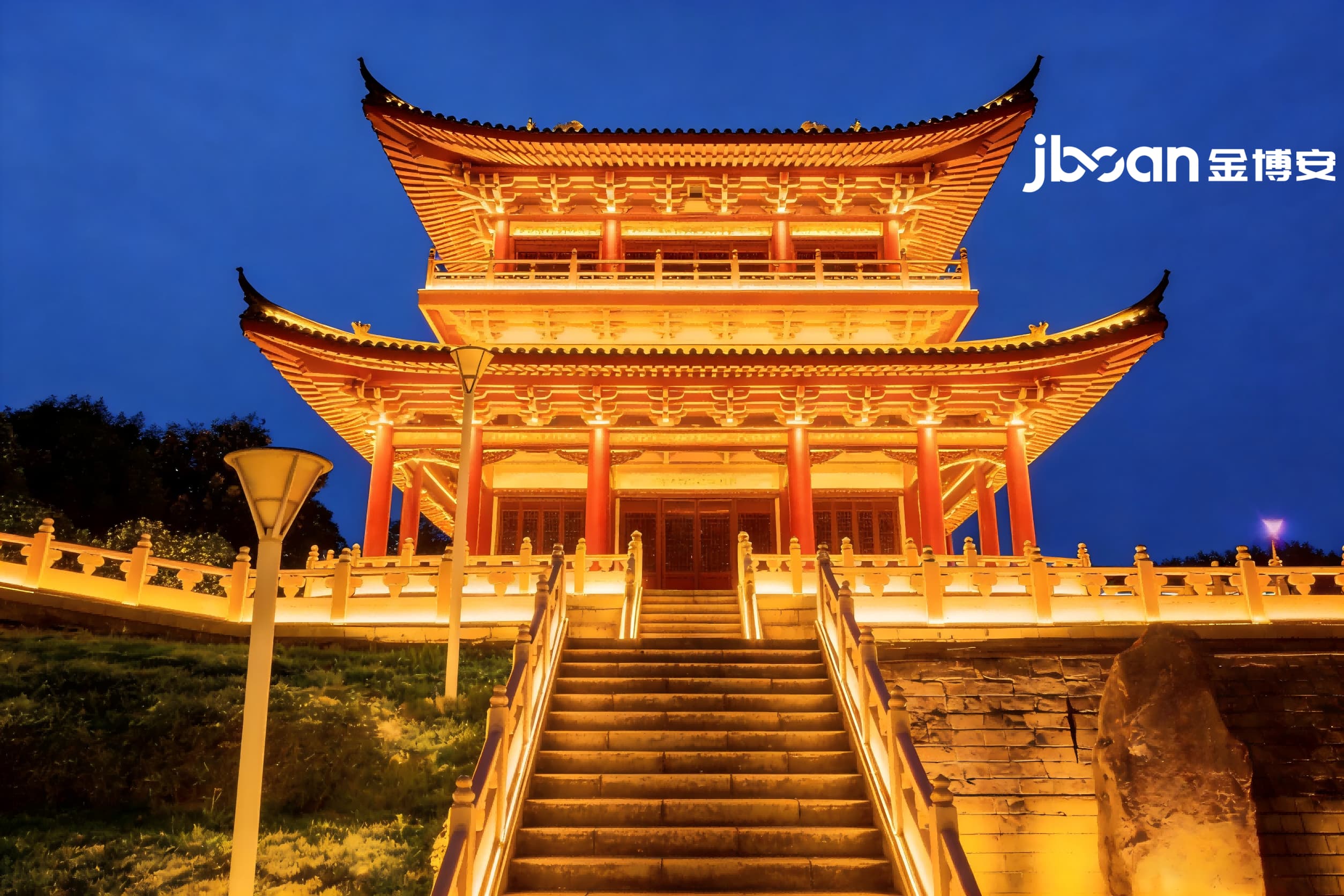 2026年4月最新JBOAN金博安：12全彩灯带文化建筑夜景照明灯具源头厂家怎么选