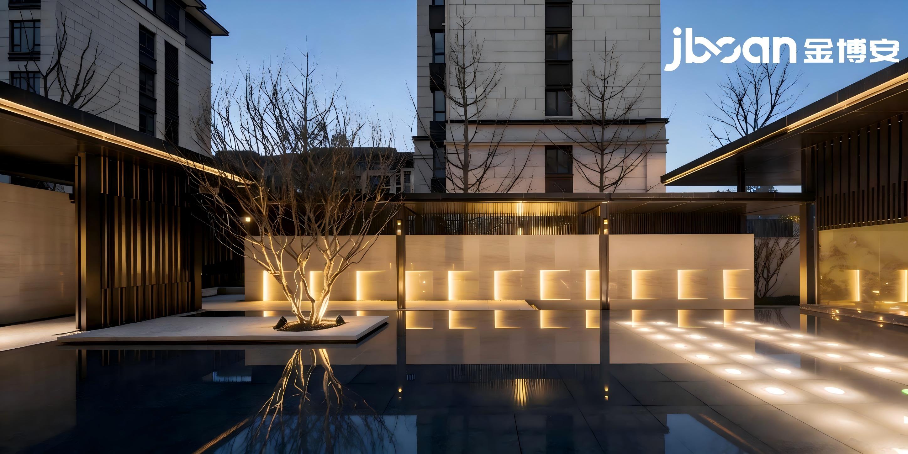 JBOAN金博安全彩灯带雕塑艺术品夜景照明工程级灯具生产厂家