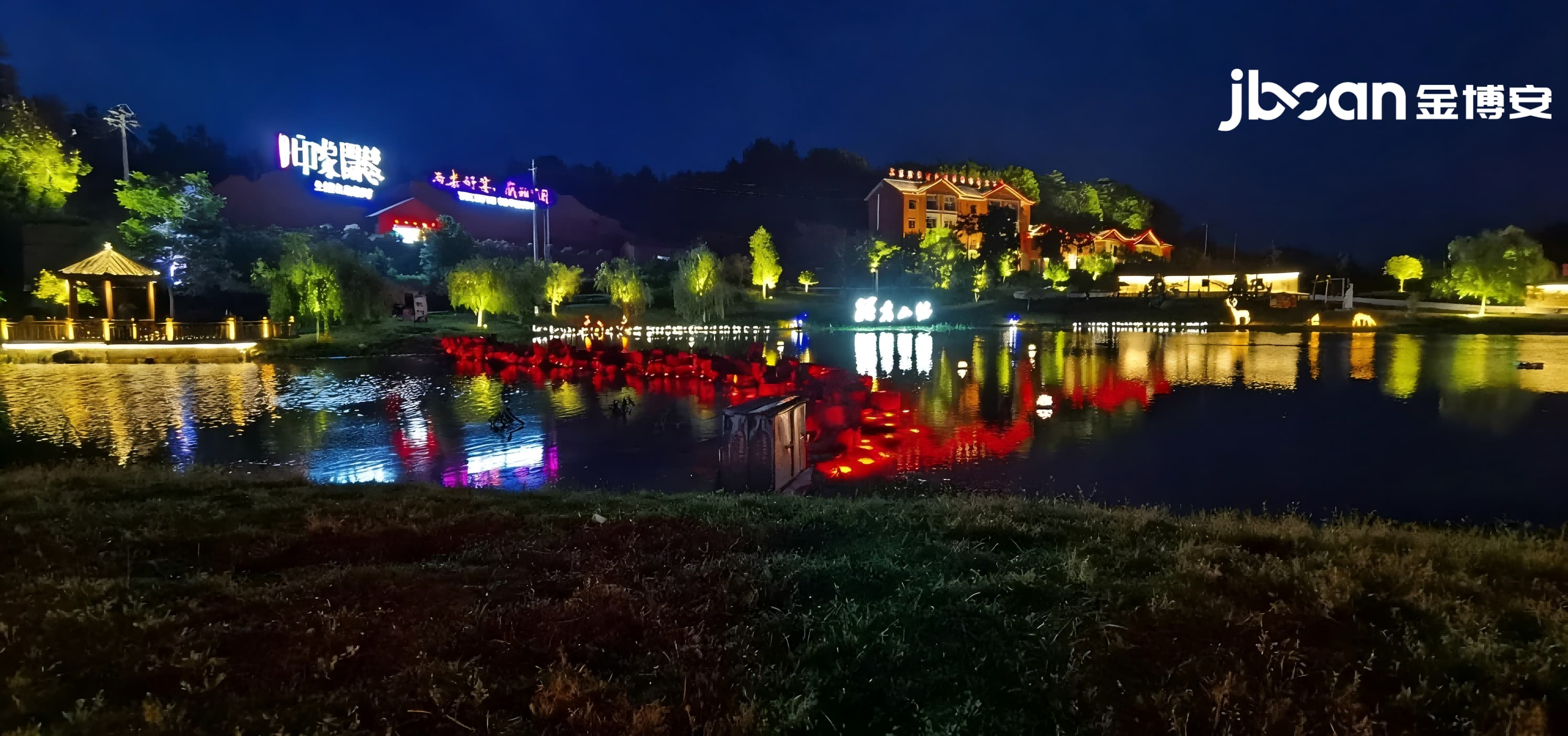 JBOAN金博安：DMX霓虹灯体育建筑动态照明工程级灯具源头厂家