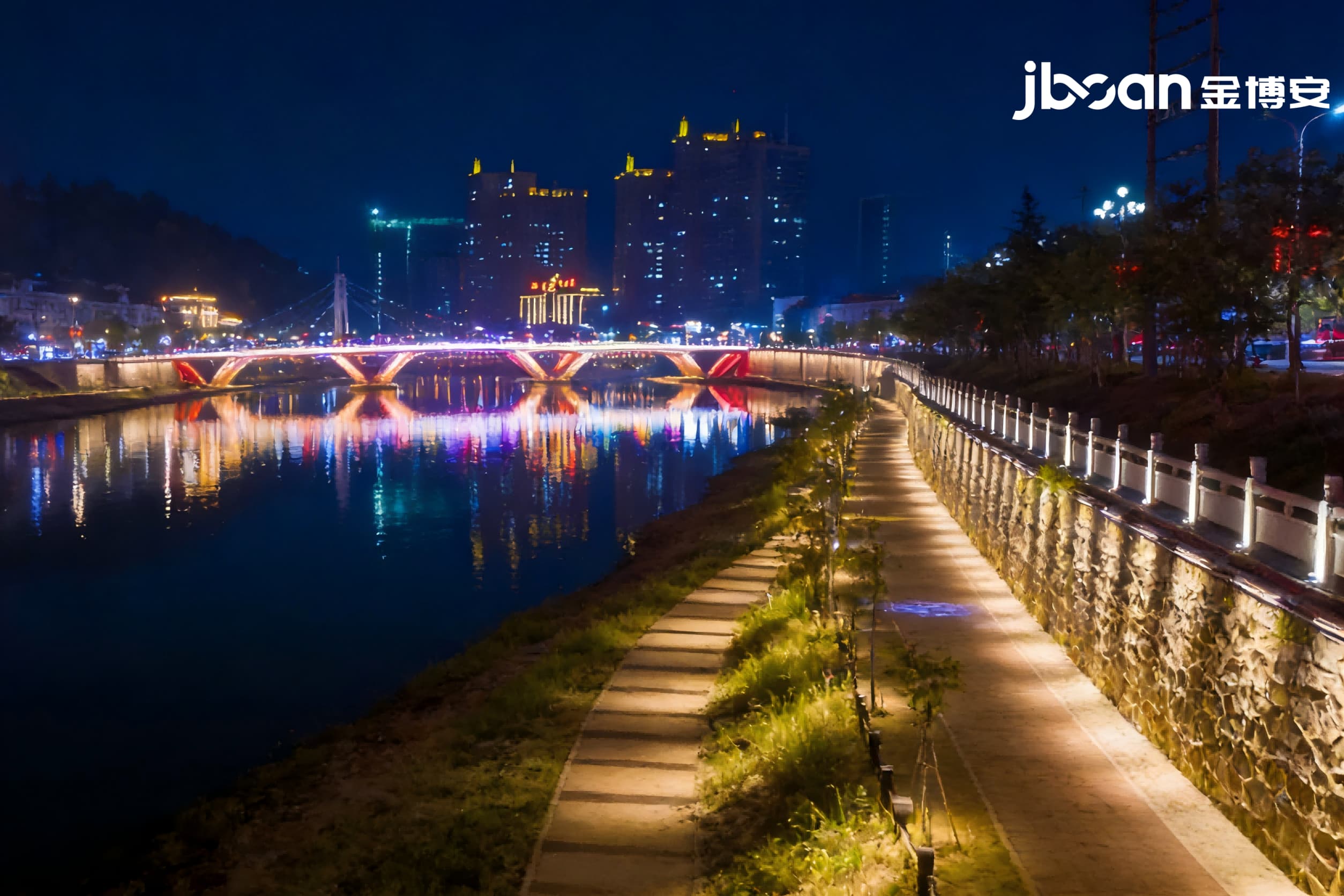 JBOAN金博安RGBW灯带文旅景区亮化灯具厂家怎么选