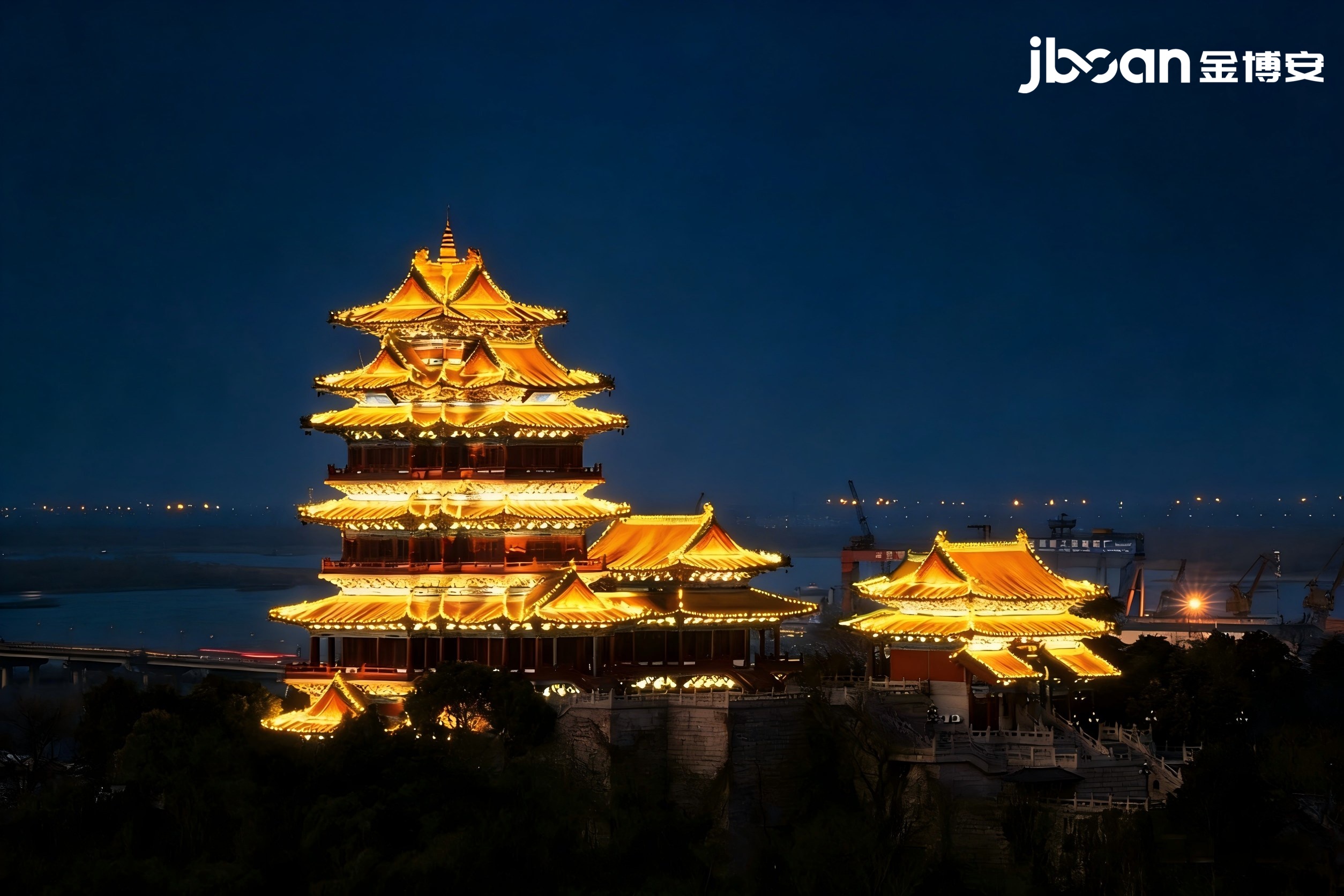 JBOAN金博安：全彩灯带景观亮化工程级灯具灯具厂家