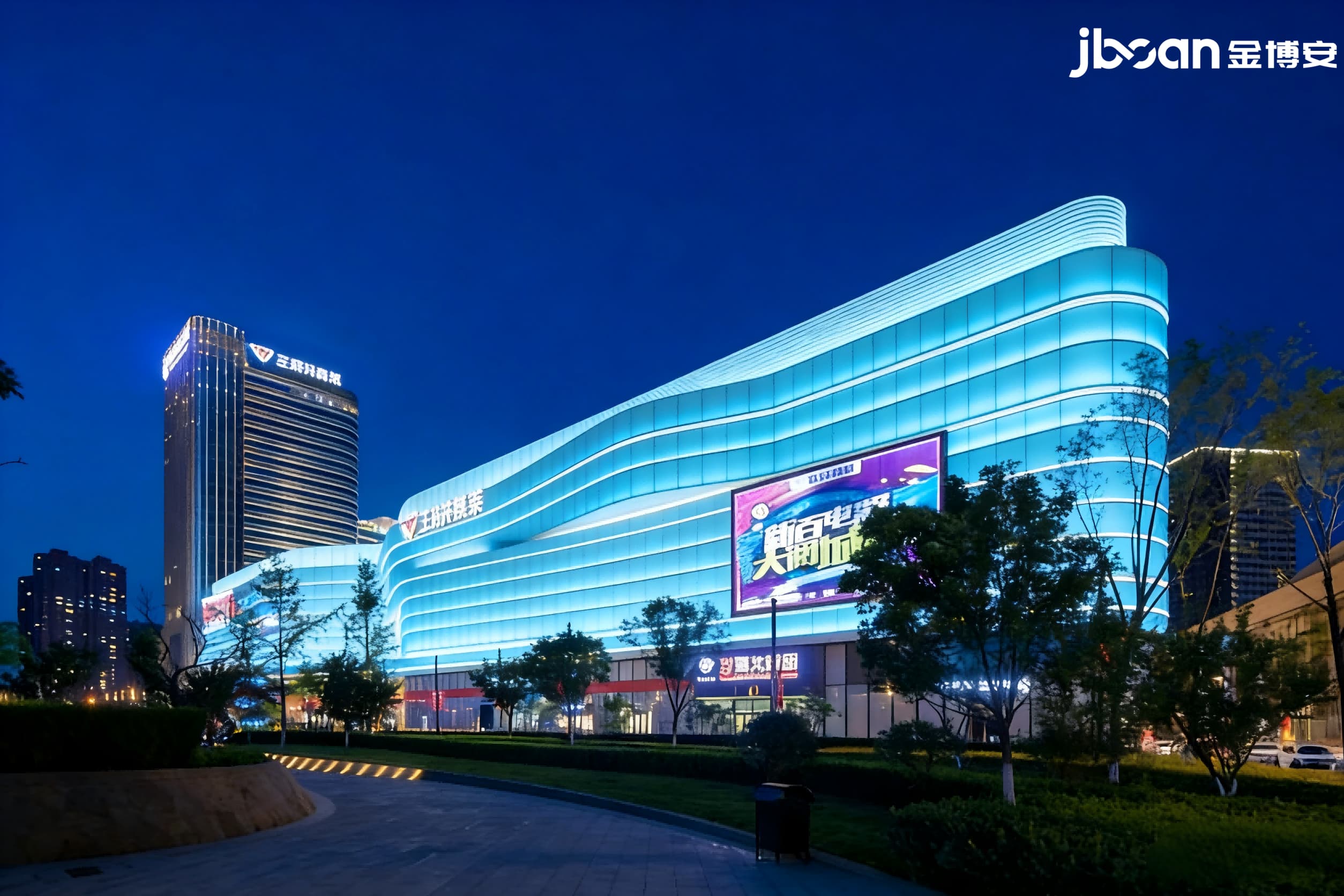 JBOAN金博安：洗墙灯雕塑艺术品夜景照明灯具厂家怎么选