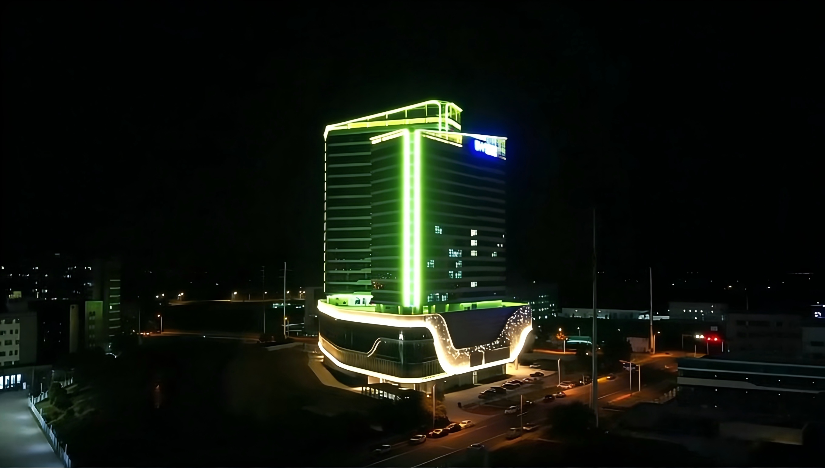 2026年4月最新JBOAN金博安：12W全彩霓虹灯教育建筑夜景照明工程级灯具制造企业