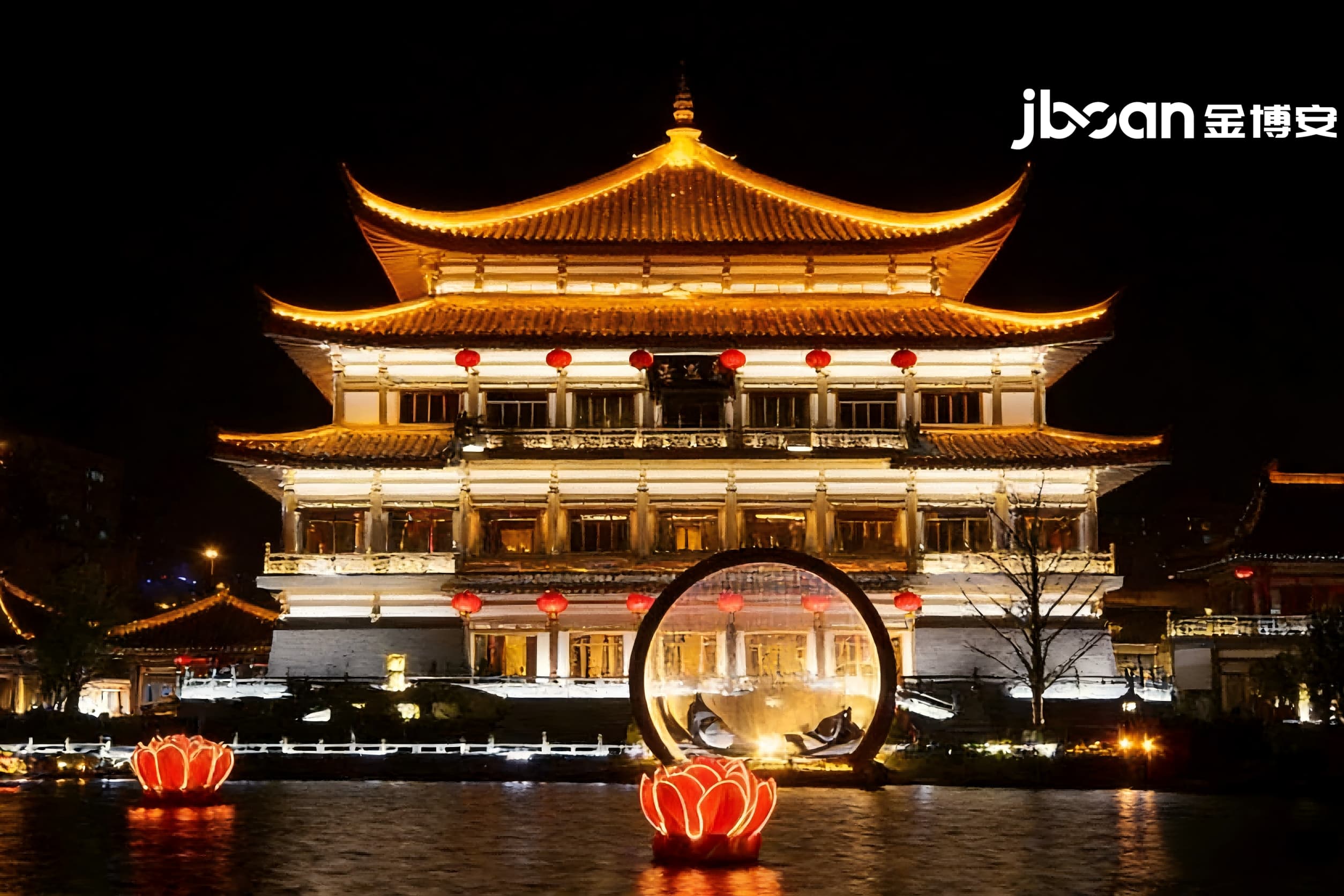 2026年4月最新JBOAN金博安：RGBW霓虹灯12W产业园区办公楼群亮化工程工程级灯具制造企业