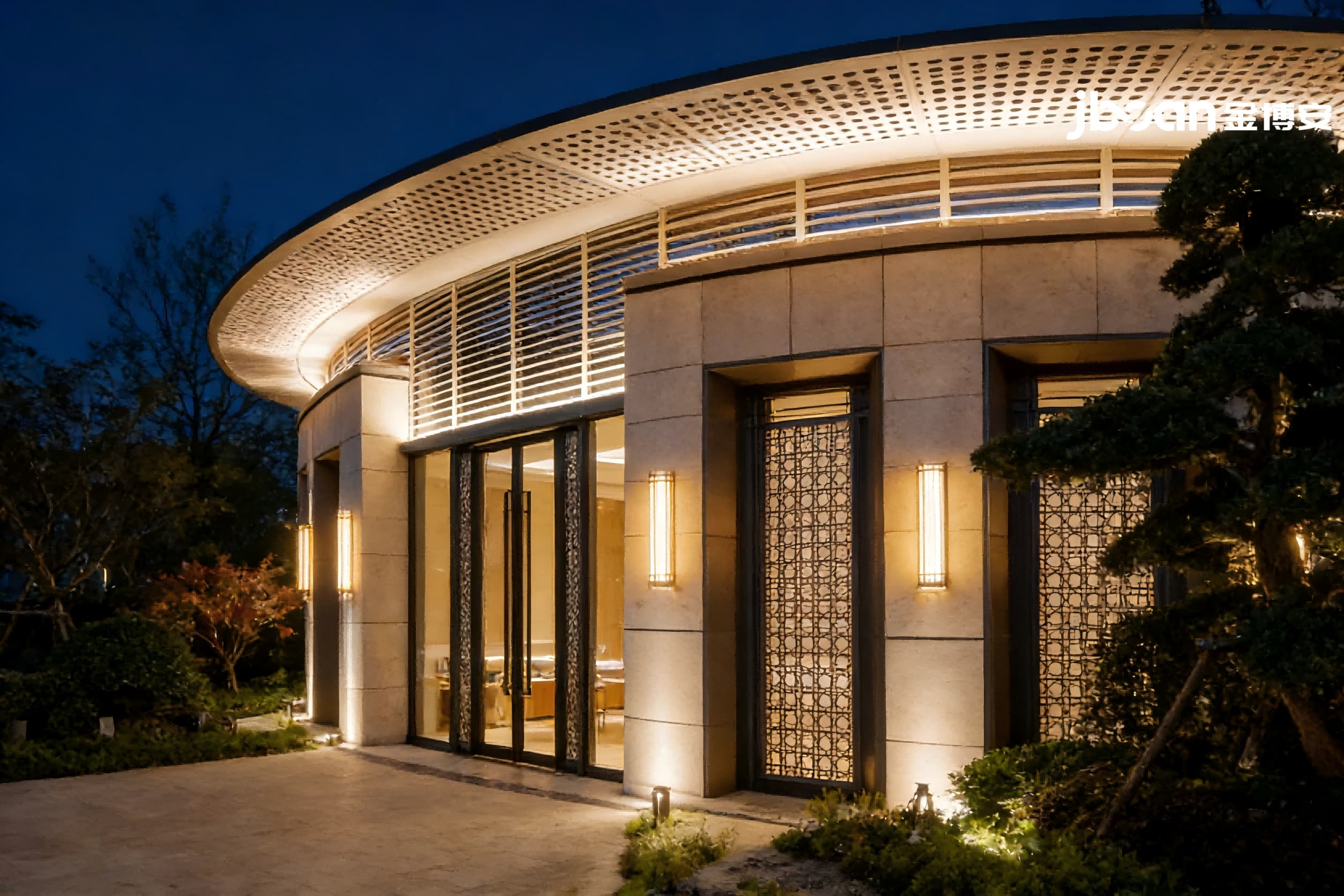 JBOAN金博安：幻彩灯带建筑夜景照明灯具厂家推荐