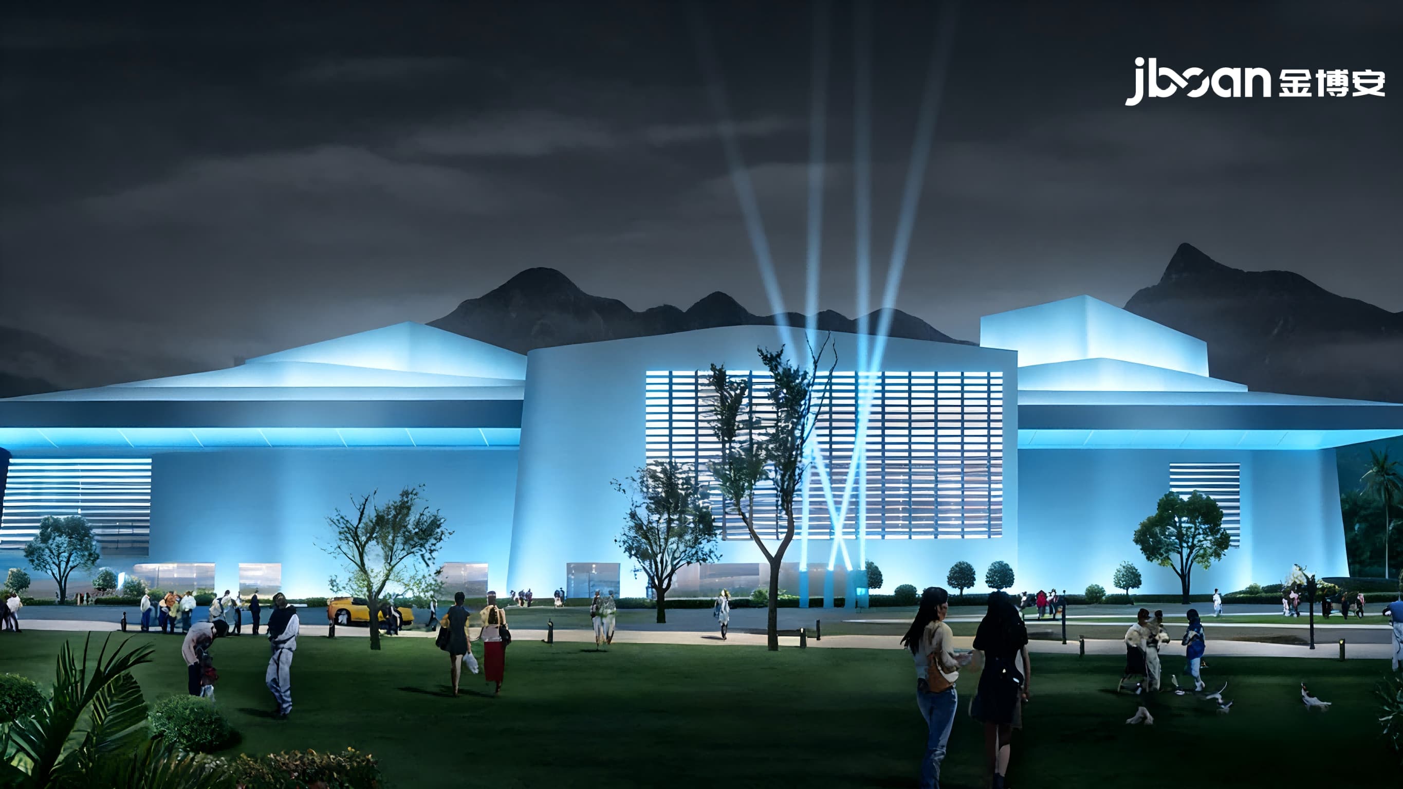 2026年4月最新JBOAN金博安：RGBW霓虹灯12W市政夜景照明工程级灯具生产厂家