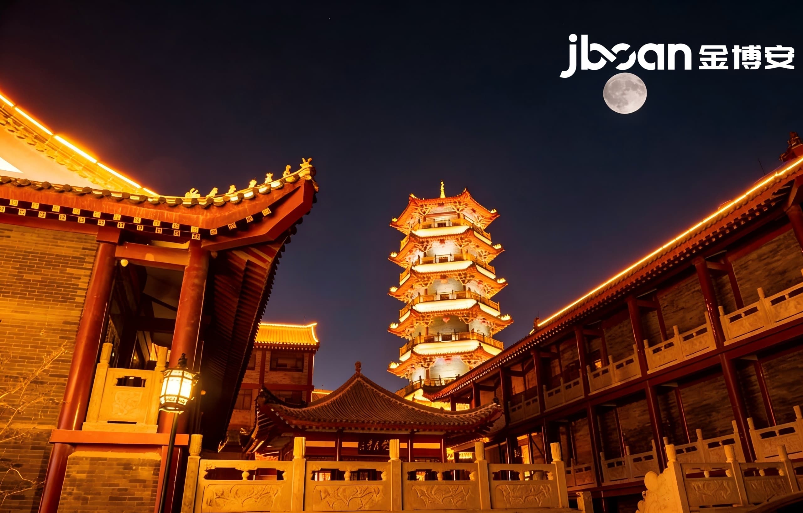 2026年4月最新JBOAN金博安：12W全彩霓虹灯港口码头建筑功能性亮化项目工程级灯具供货厂家