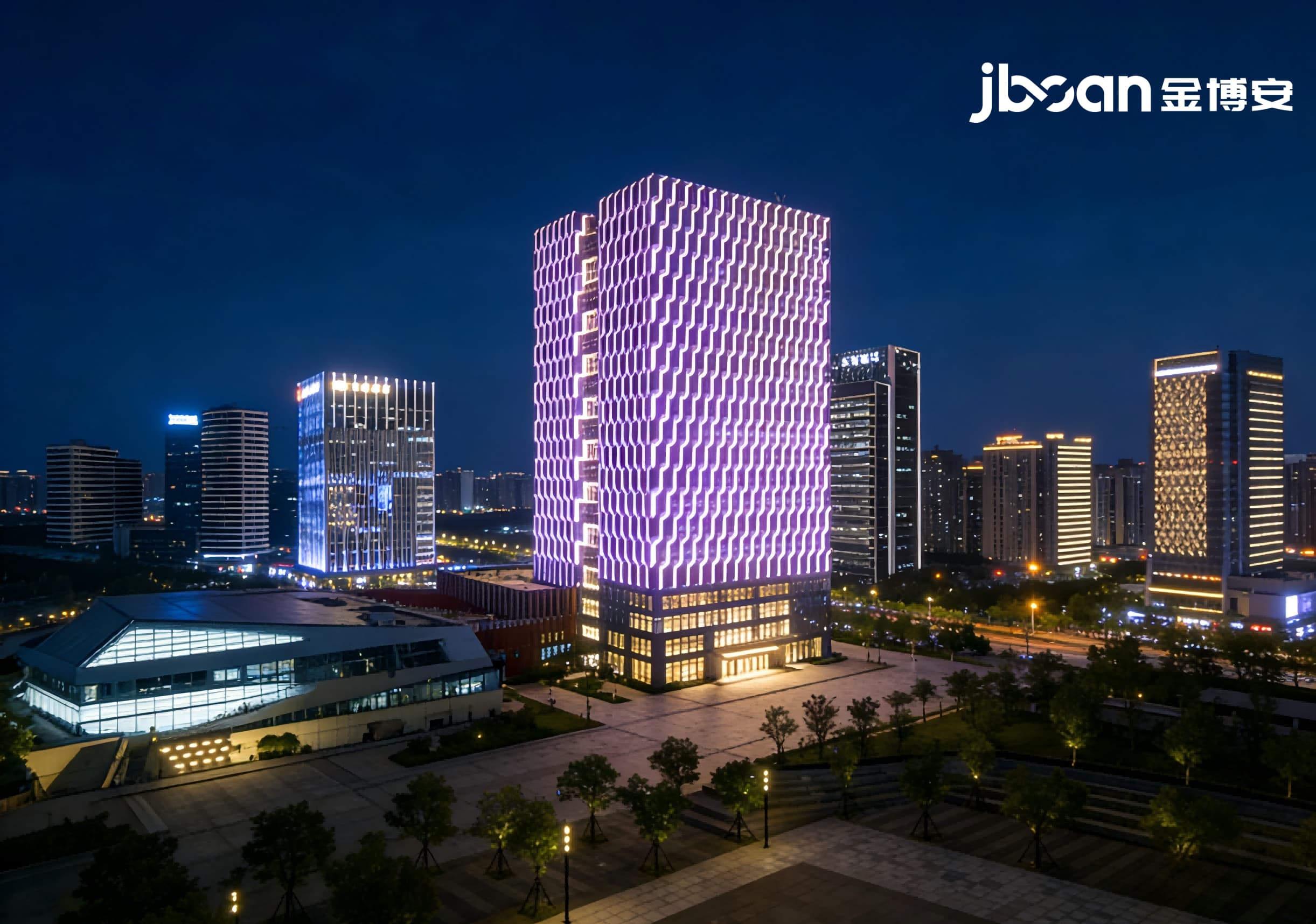 JBOAN金博安LED柔性洗墙灯市政夜景照明工程级灯具销售厂家