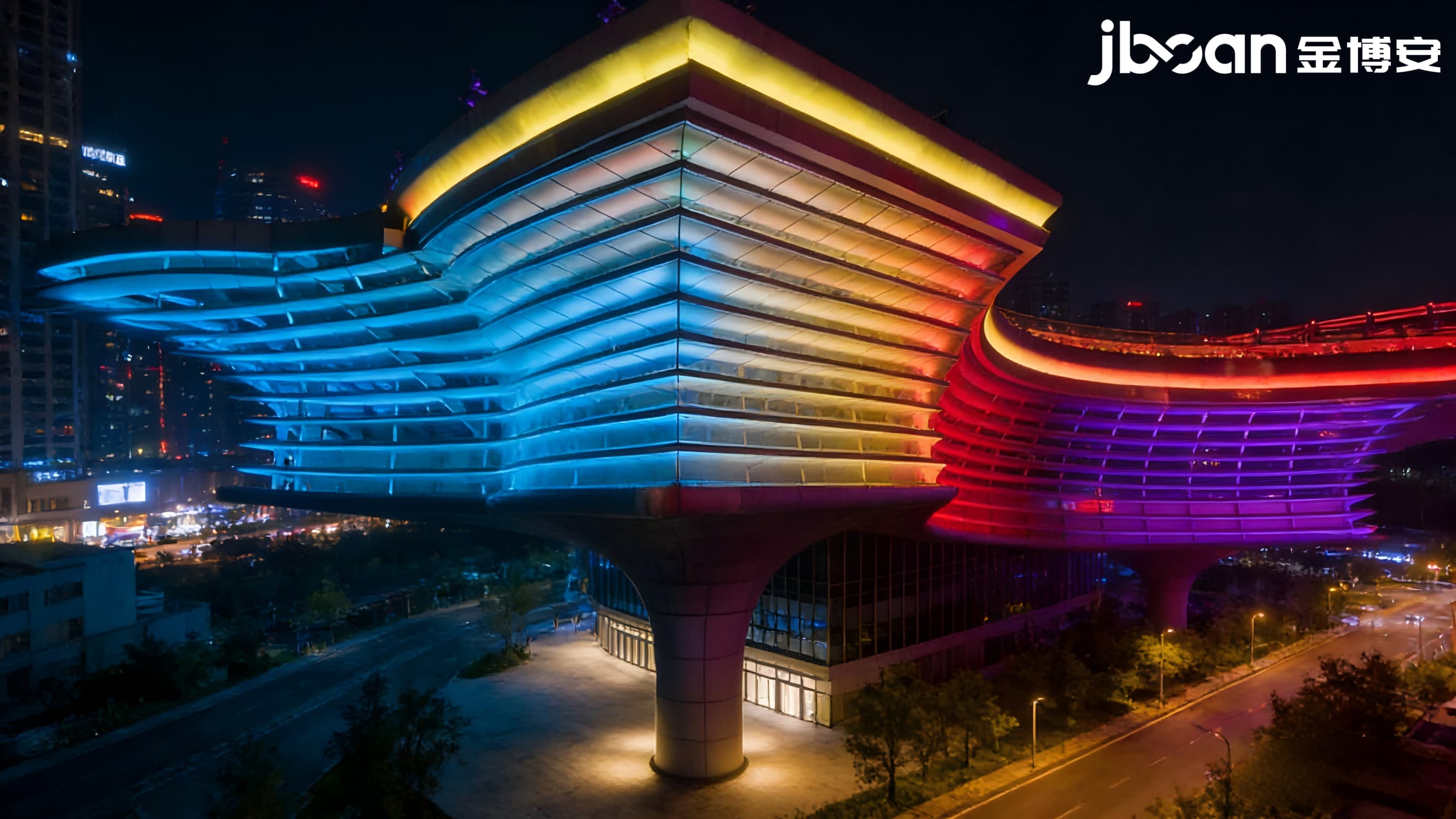 JBOAN金博安RGB灯带超高层夜间照明工程级灯具实力厂家