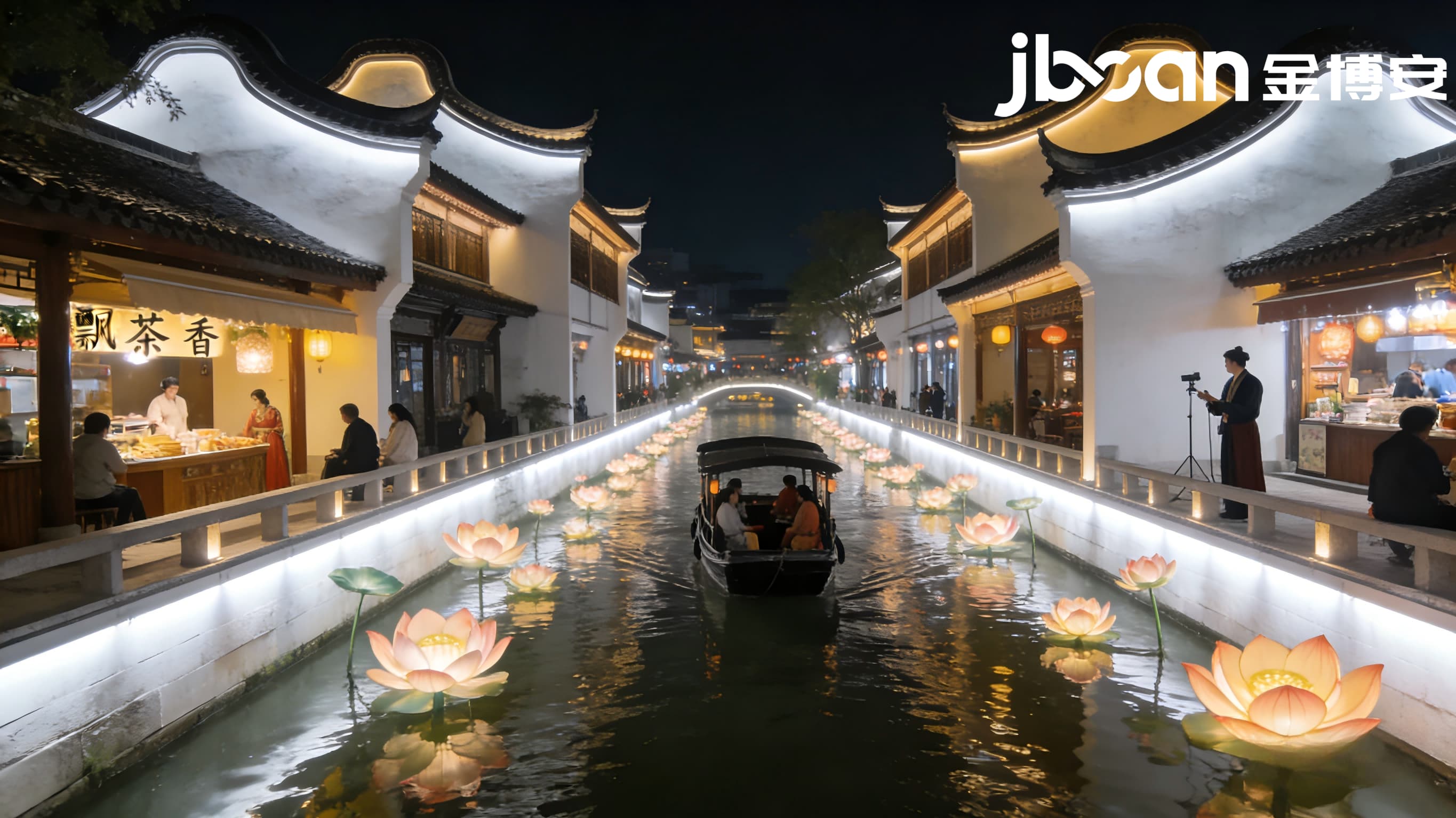 2026年4月最新JBOAN金博安：24W柔性洗墙灯玻璃幕墙建筑的夜景照明工程级灯具供应厂家