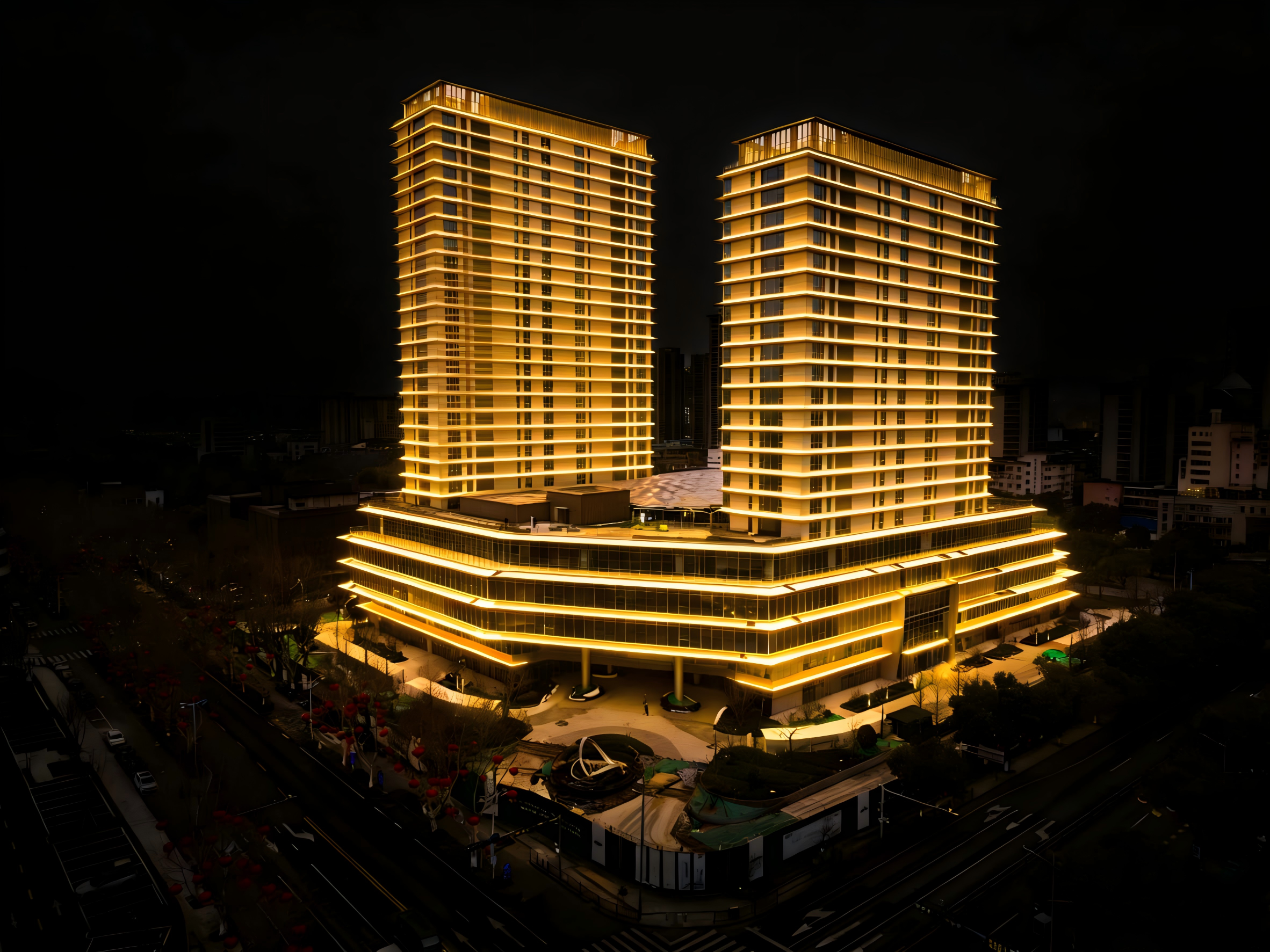 2026年4月最新JBOAN金博安：RGBW灯带12W教育建筑夜景照明工程级灯具生产厂商