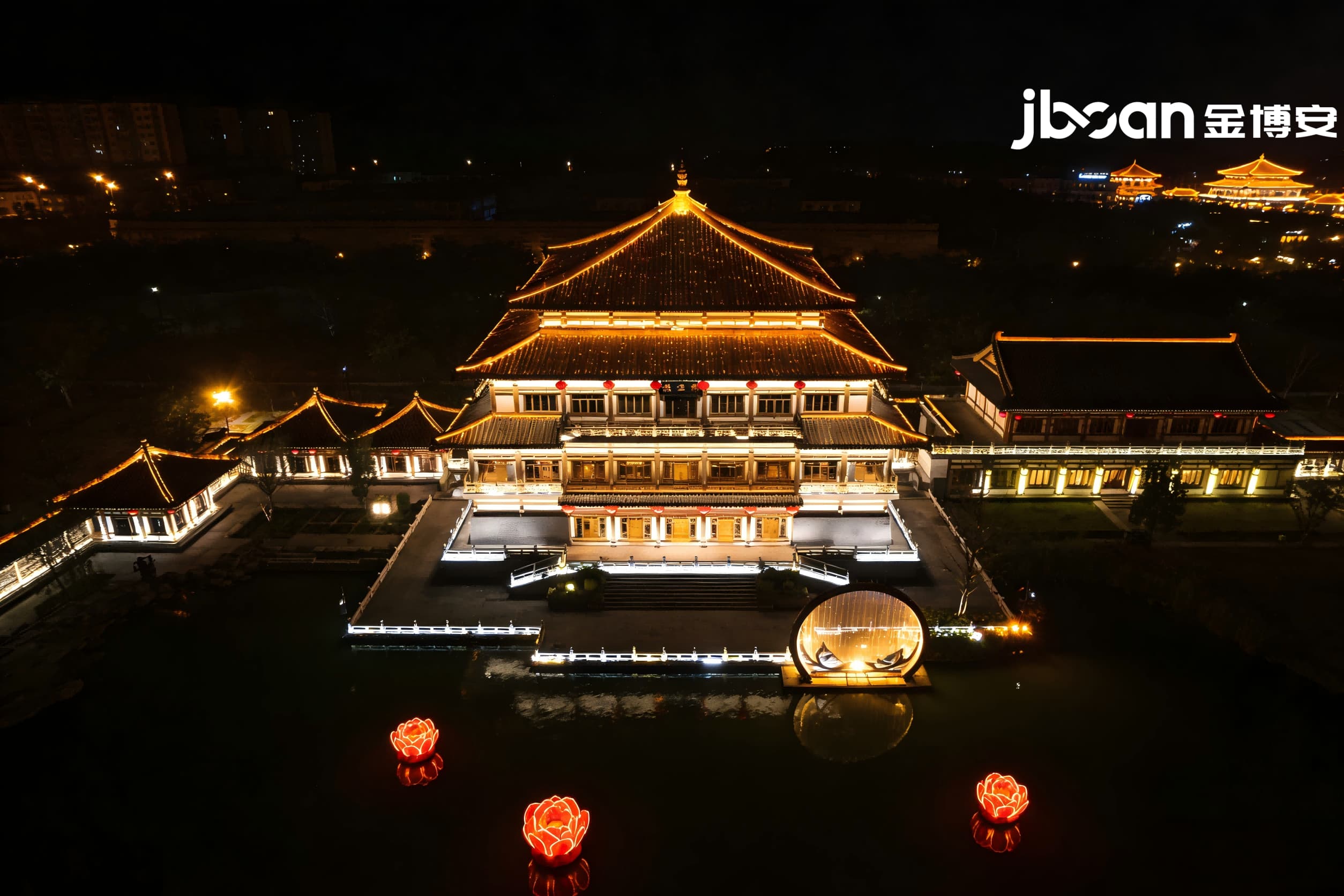 2026年4月最新JBOAN金博安：LED柔性霓虹灯12W玻璃幕墙建筑的夜景照明灯具热门品牌供应商