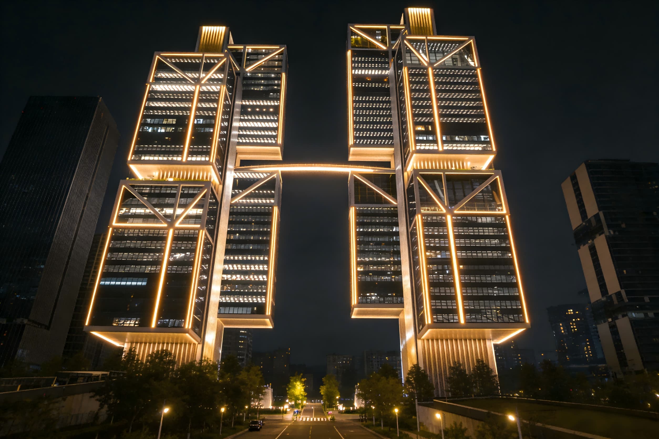 JBOAN金博安灯带建筑夜景照明工程级灯具制造工厂