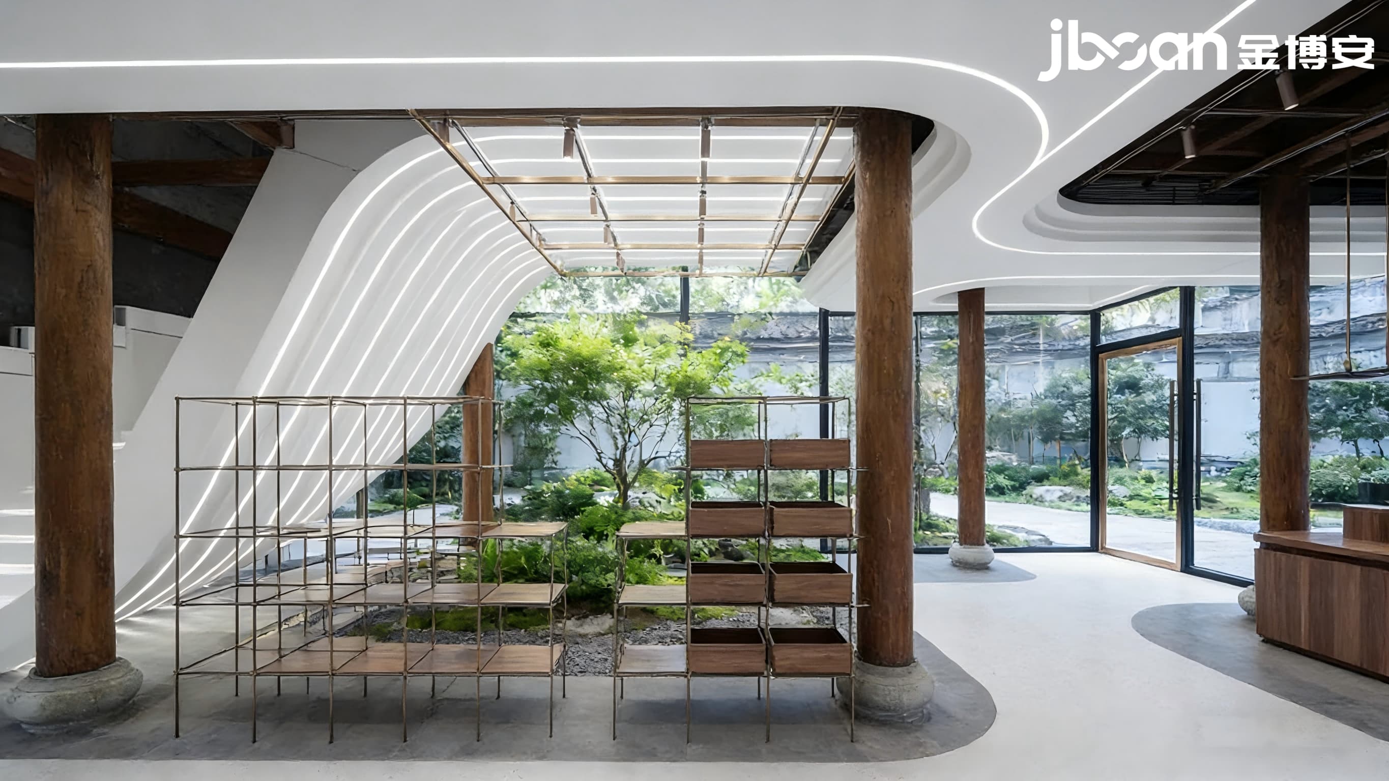 2026年5月最新JBOAN金博安:12W霓虹灯高铁站建筑流线型亮化系统工程级灯具厂家推荐