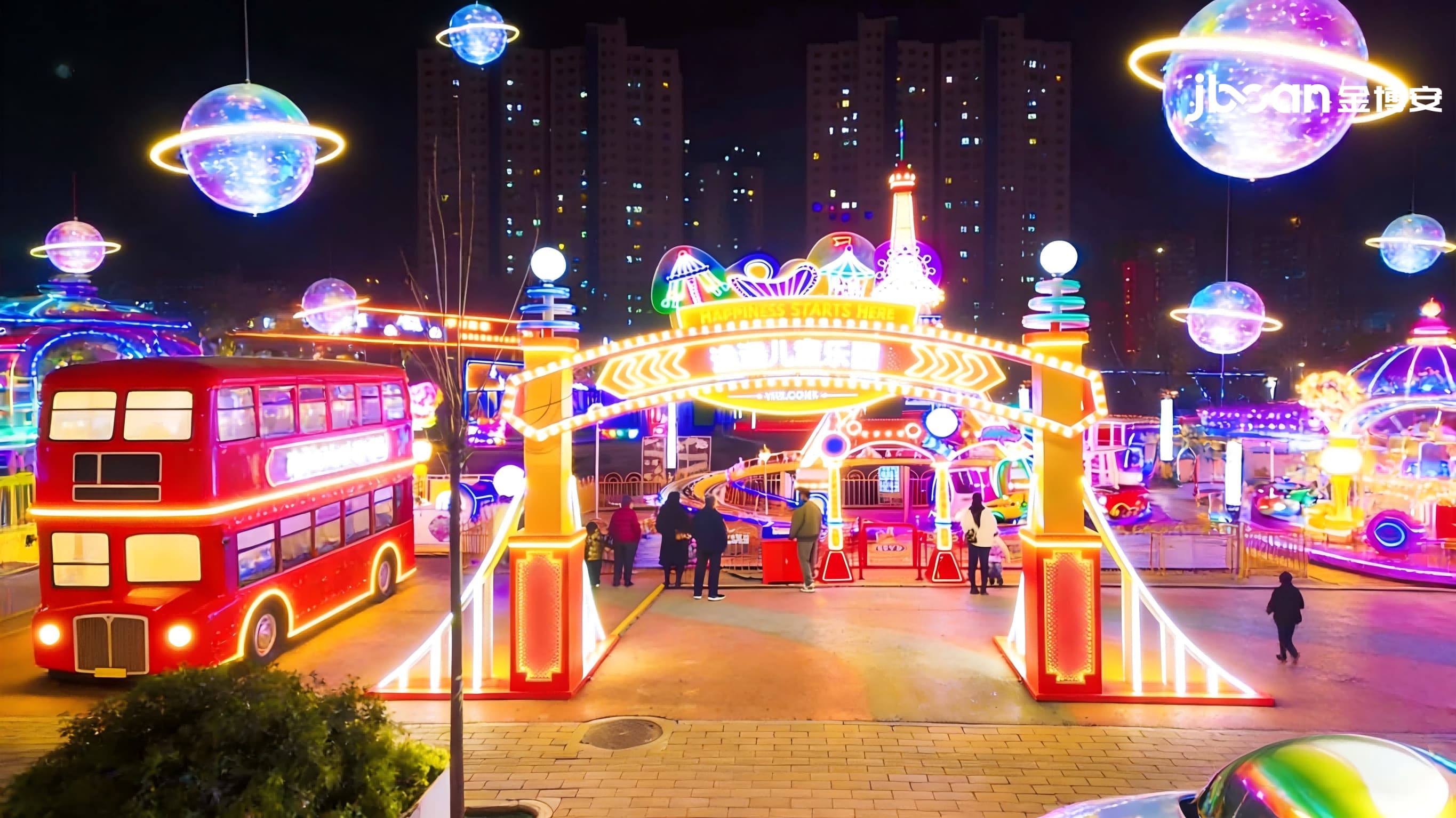 JBOAN金博安灯带商业建筑夜景照明灯具厂家怎么选