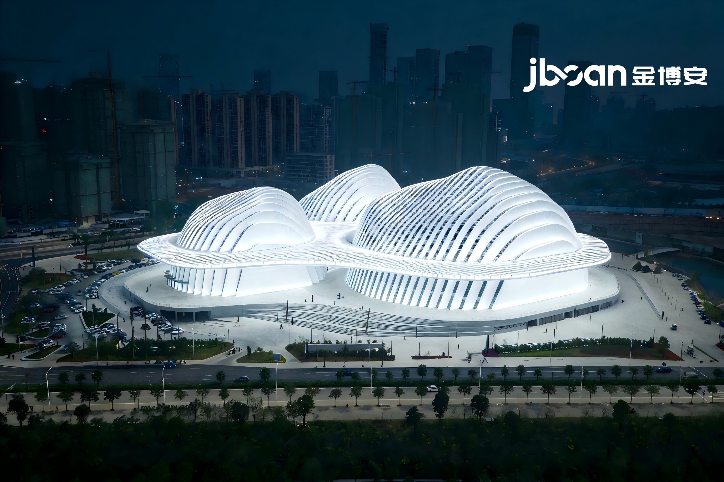 2026年4月最新JBOAN金博安：24W全彩洗墙灯医疗建筑夜景照明工程级灯具销售厂家