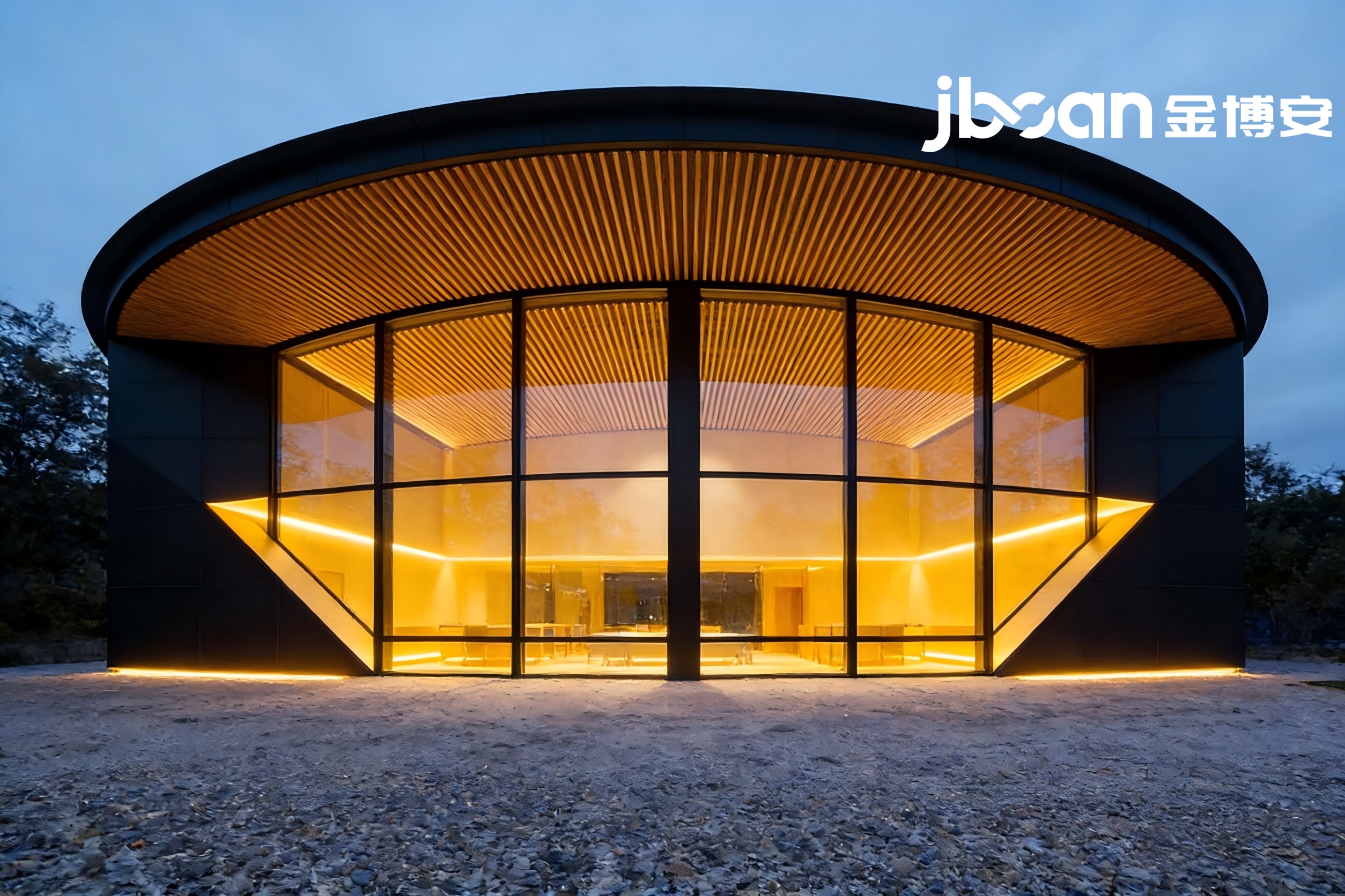 JBOAN金博安全彩洗墙灯超高层夜间照明工程级灯具优质厂家