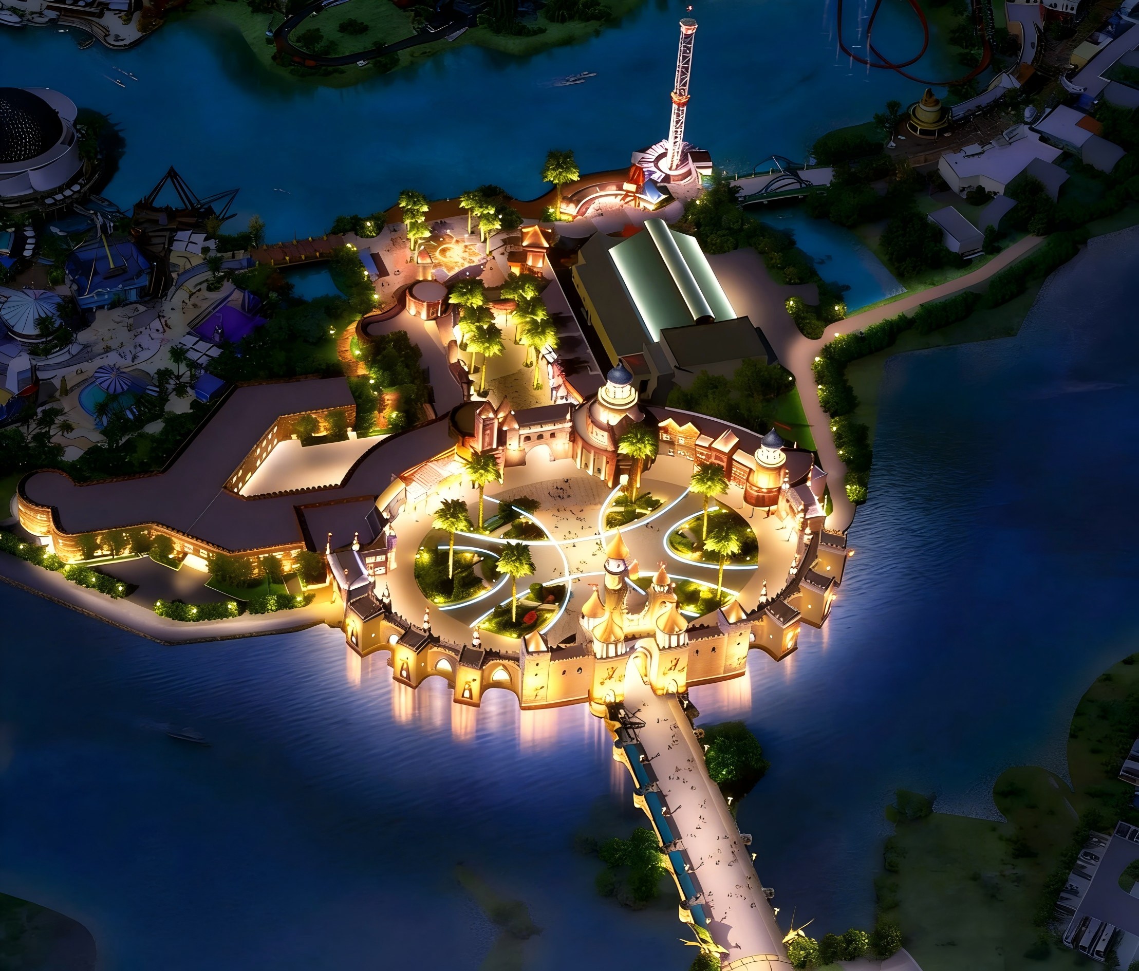 JBOAN金博安：LED柔性霓虹灯古城街道亮化工程级灯具源头厂家