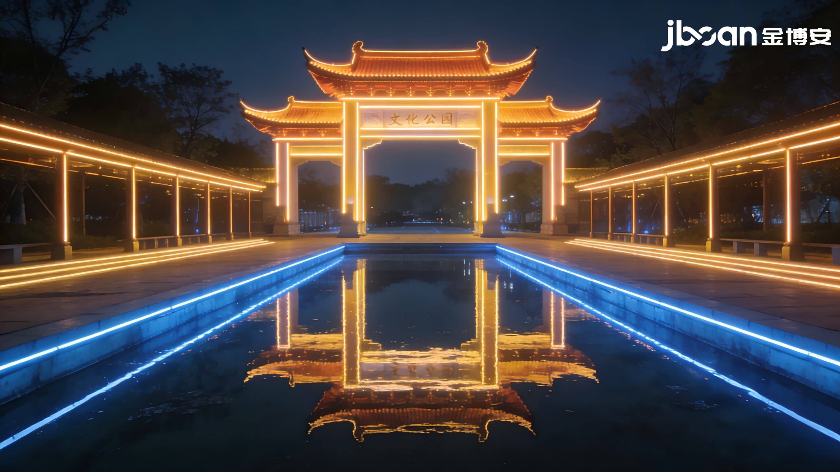 JBOAN金博安DMX洗墙灯民居建筑夜景照明灯具服务商怎么选