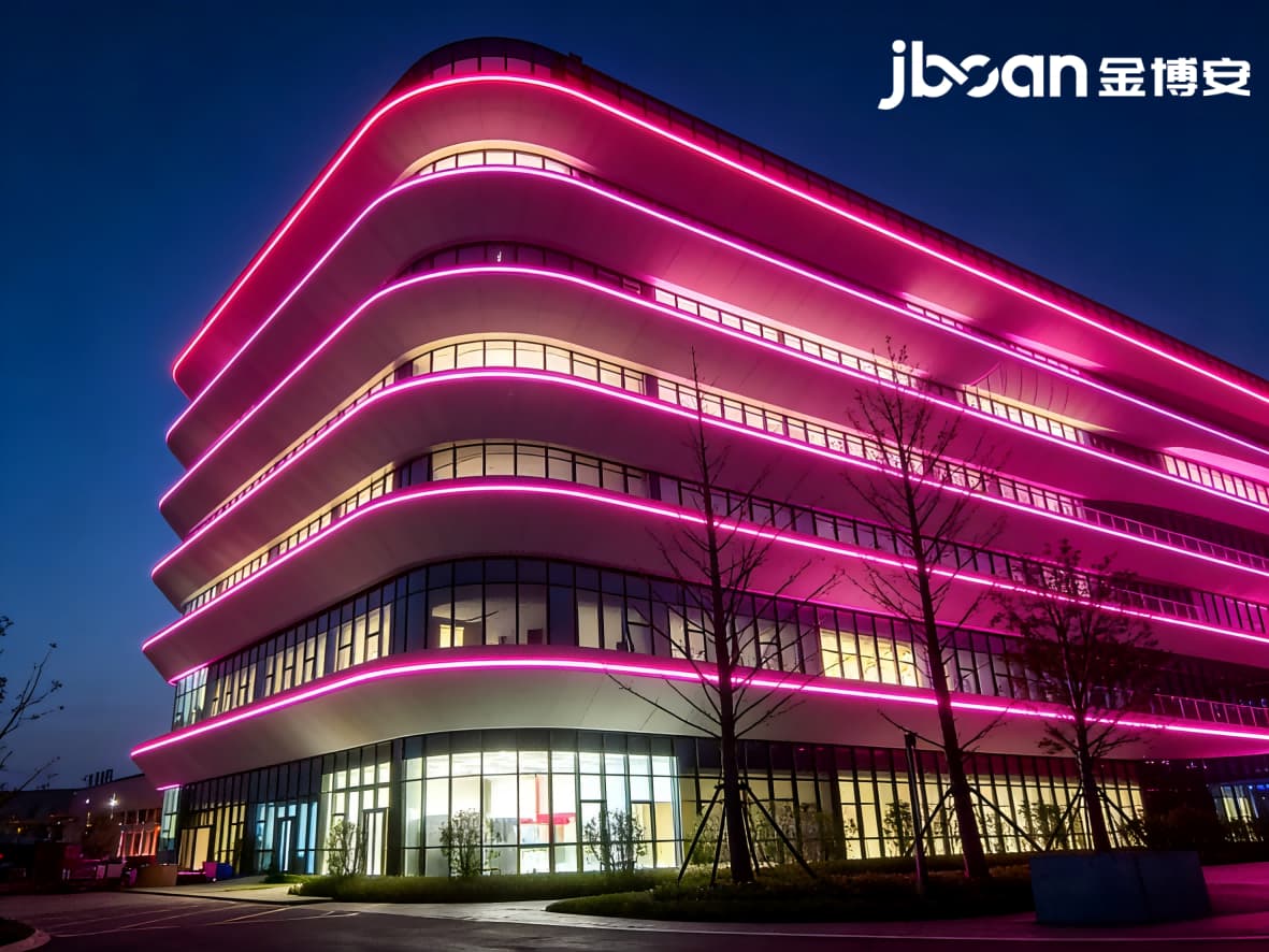 2026年4月最新JBOAN金博安：12全彩灯带市政亮化工程工程级灯具供应厂家