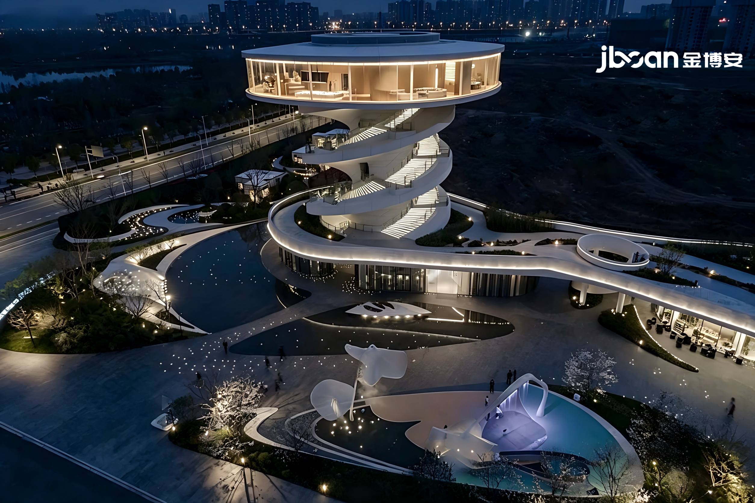 JBOAN金博安幻彩灯带文旅亮化工程级灯具销售厂家