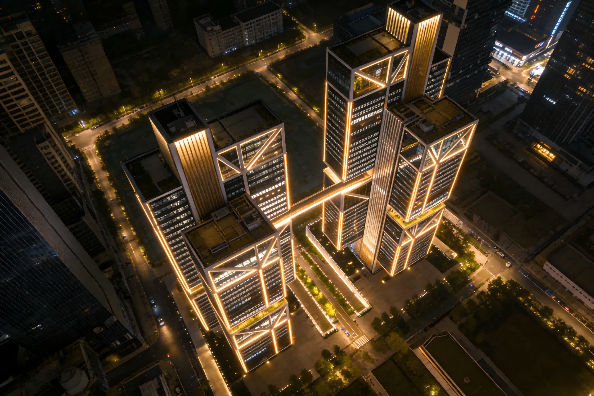 JBOAN金博安亮化工程灯带景观亮化工程级灯具订制厂家