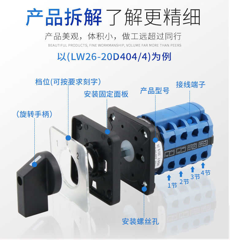 LW8-8YH5/3万能转换开关