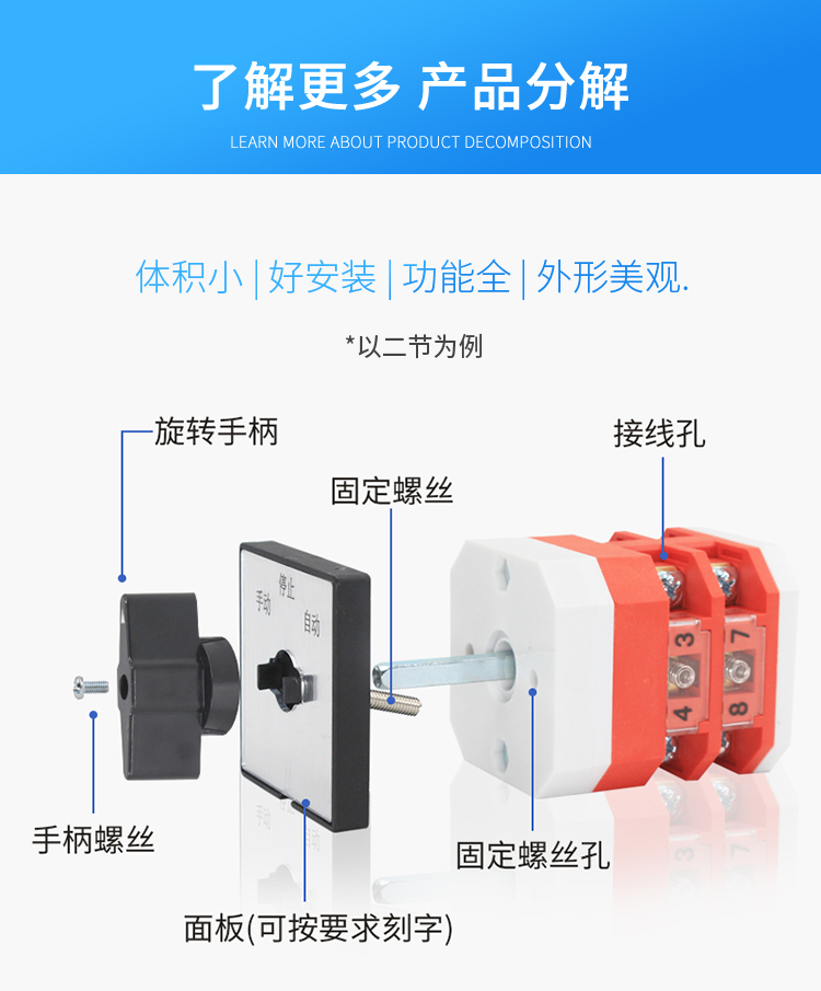 LW39-16A-4OC-2022/3P万能转换开关