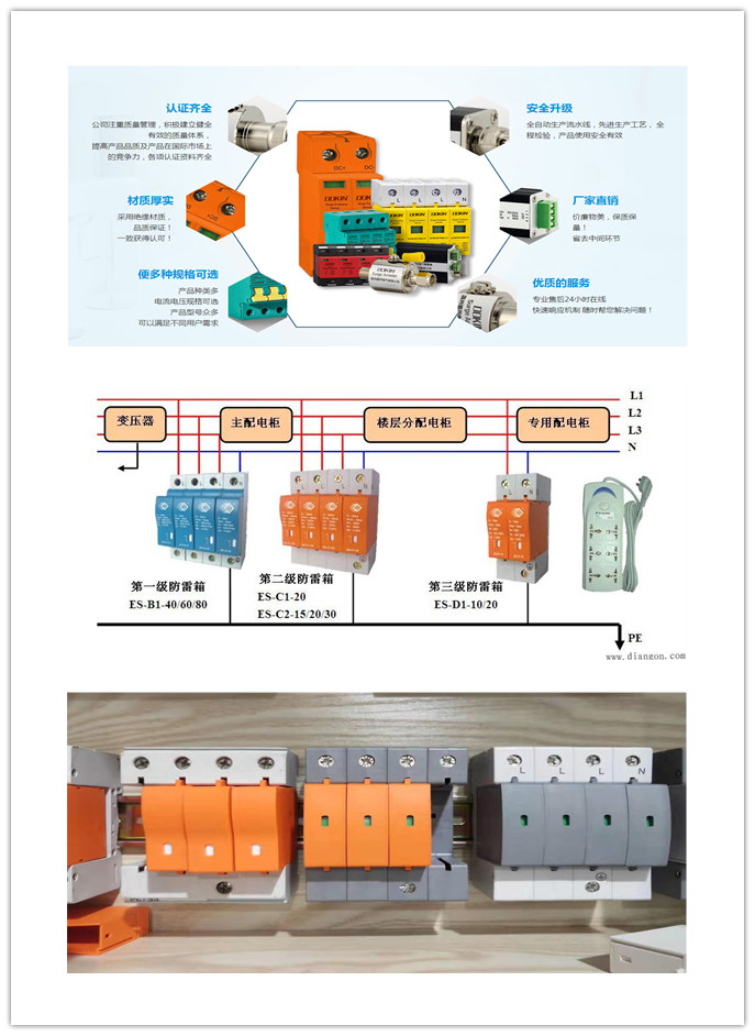 避雷器TNR-RJ45浪涌保护器