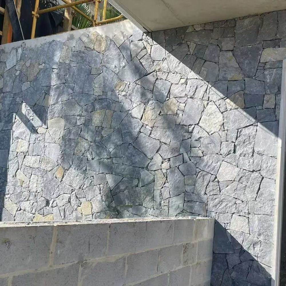 黑色板岩青石板瓦片页岩片青石瓦石板屋顶自然面瓦板