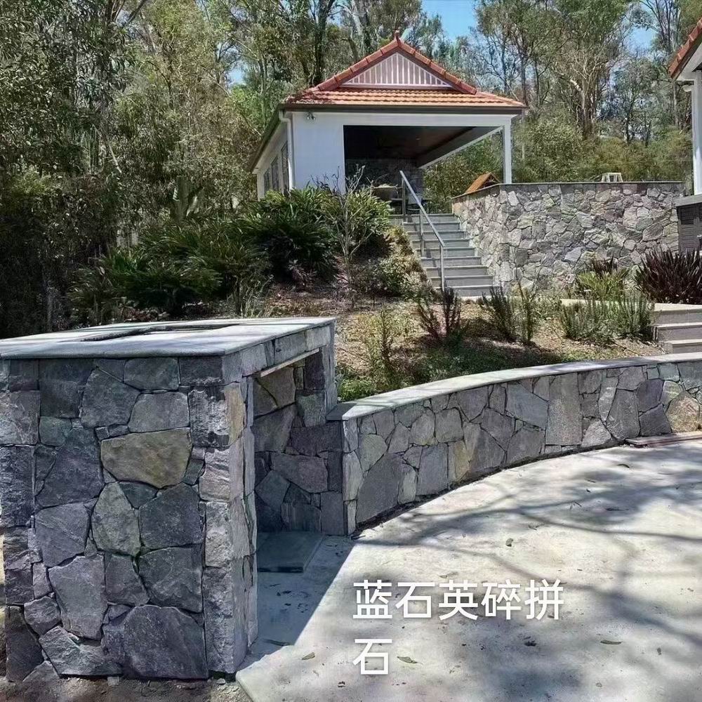 2026高性价比之选：公园景墙粉石英碎拼石厂家排名解读