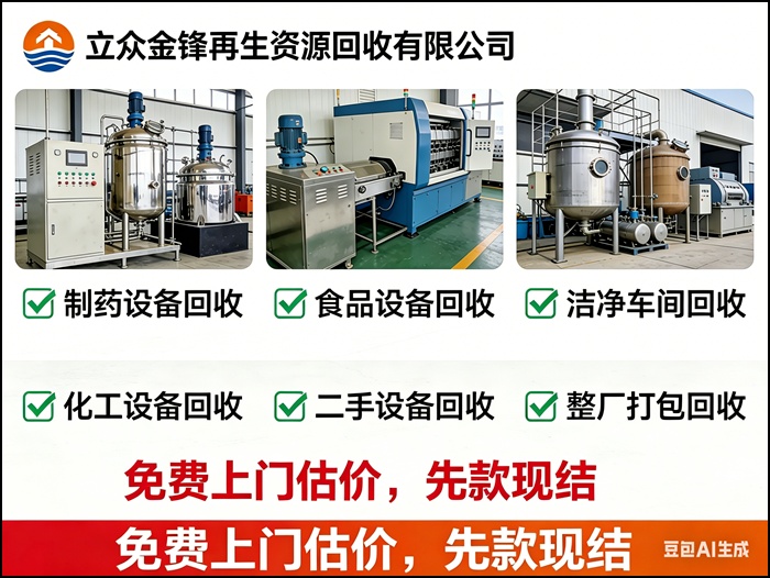 北京石景山药厂无菌车间拆除回收/洁净间通风净化设备回收2026公司怎么选